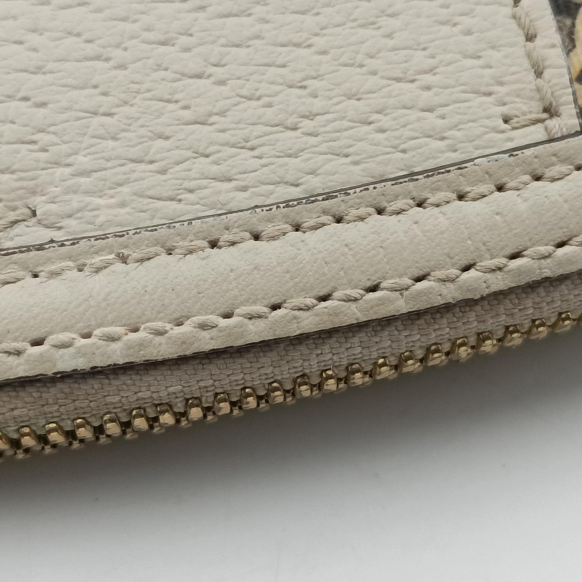 Pre-owned Gucci Ophidia beige×multi PVC coated canvas×leather 499621 shoulderbag | stylenewstar