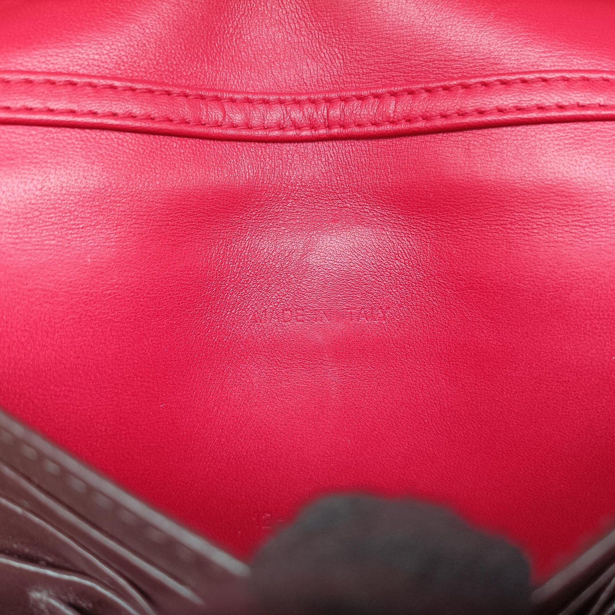 Secondhand Christian Dior Cannage New Lock Red lambskin  shoulderbag | stylenewstar