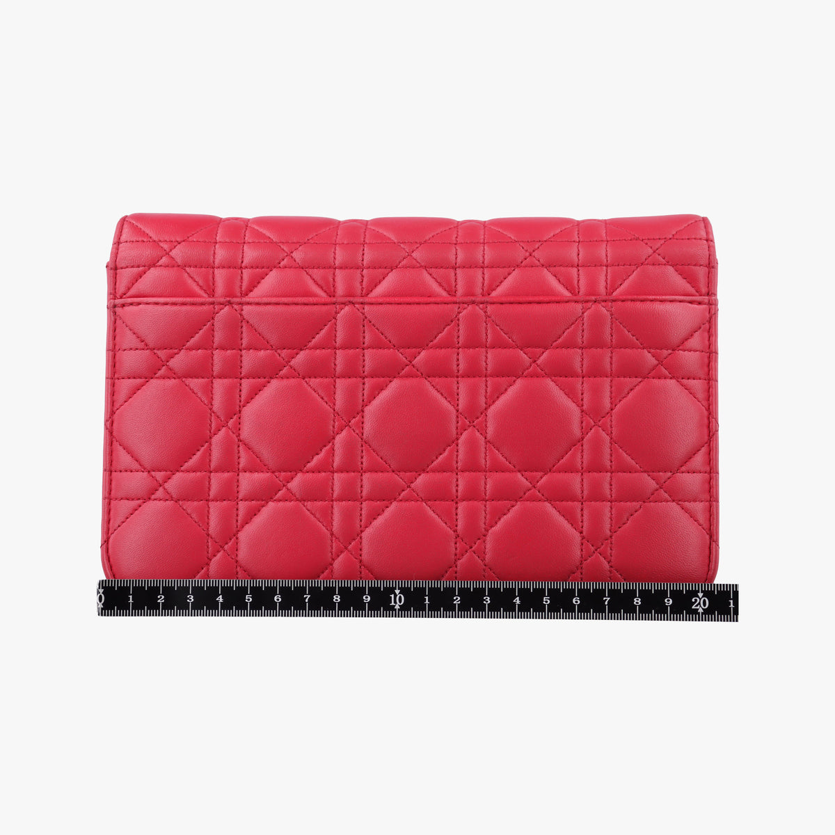Secondhand Christian Dior Cannage New Lock Red lambskin  shoulderbag | stylenewstar