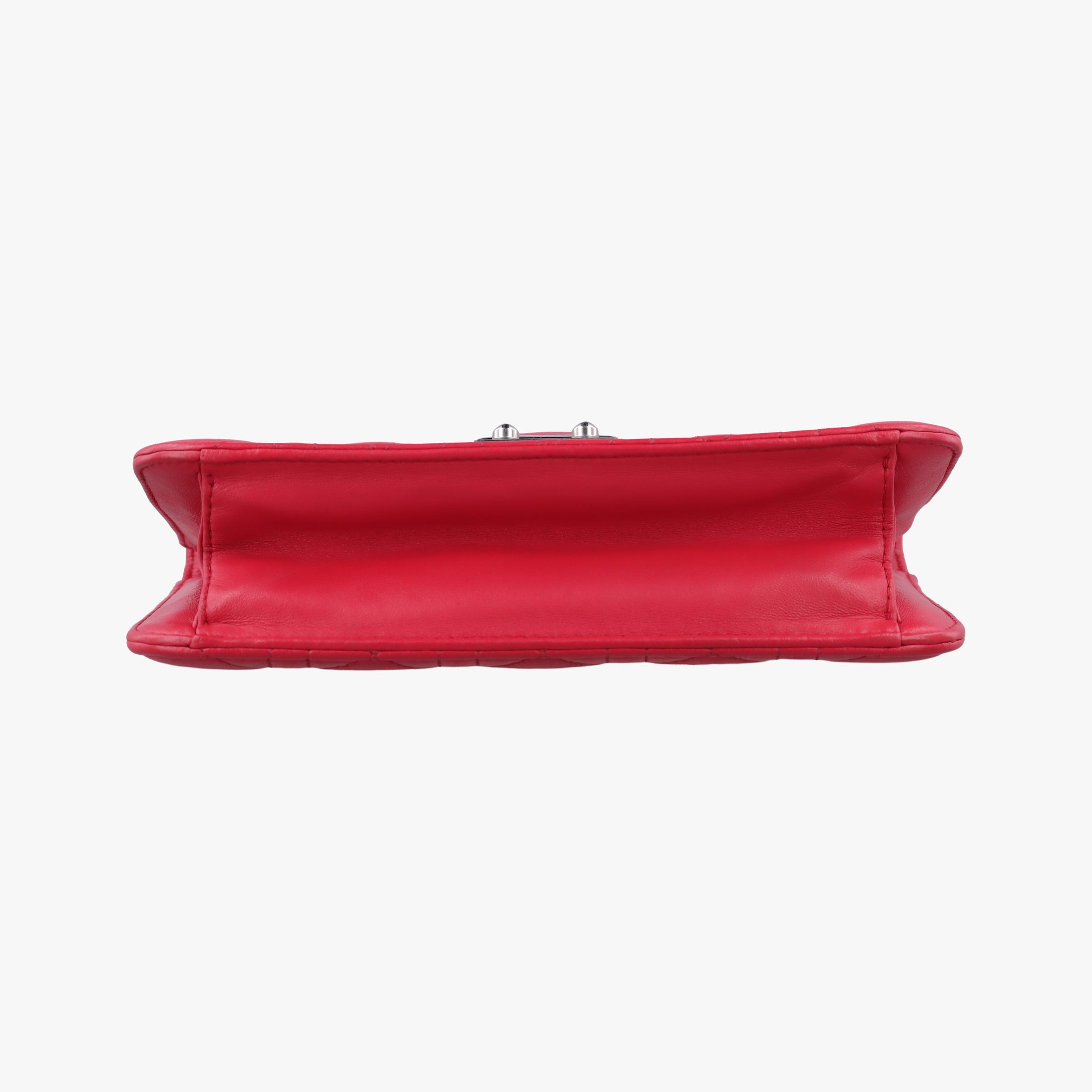 Secondhand Christian Dior Cannage New Lock Red lambskin  shoulderbag | stylenewstar