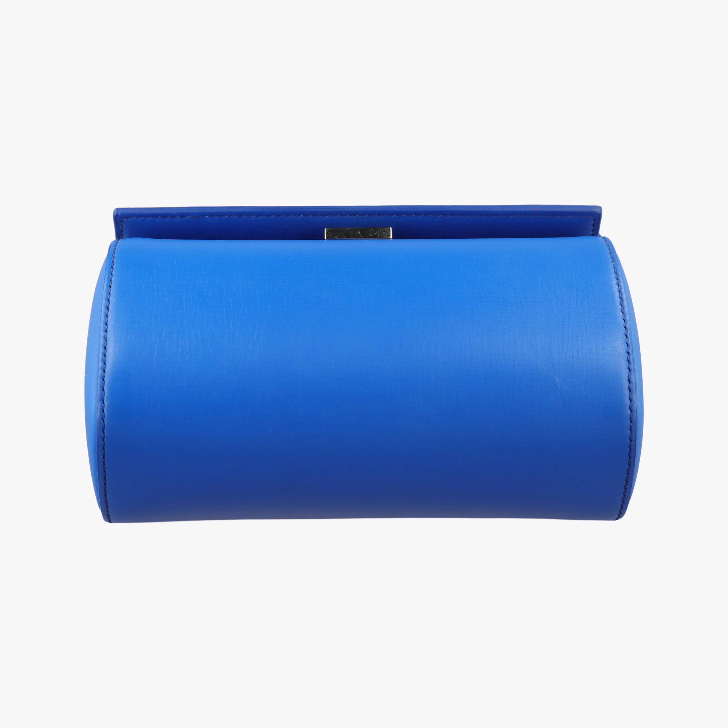 Pre-owned Givenchy Pandora Box Blue Leather  shoulderbag | stylenewstar