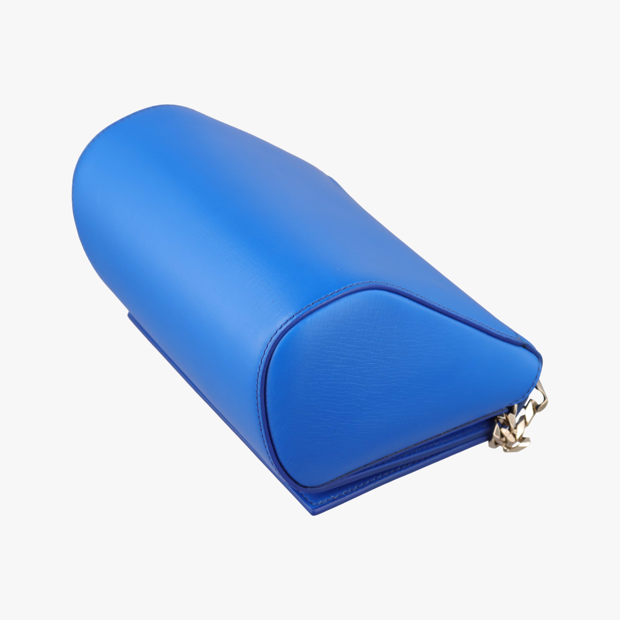 Pre-owned Givenchy Pandora Box Blue Leather  shoulderbag | stylenewstar