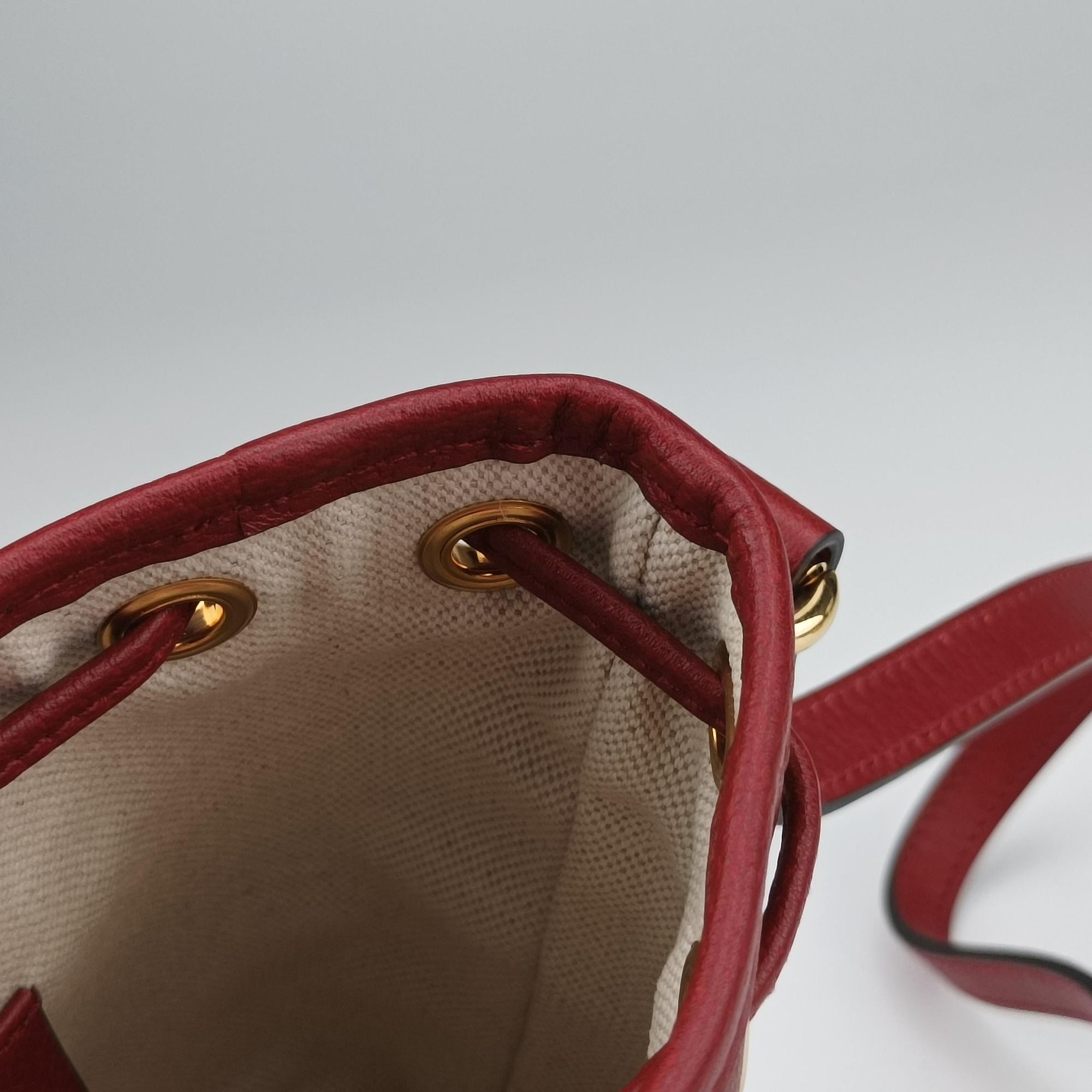 Vintage Gucci Doraemon collaboration Beige×Bordeaux×Multicolor PVC coated canvas×leather 647801 shoulderbag | stylenewstar