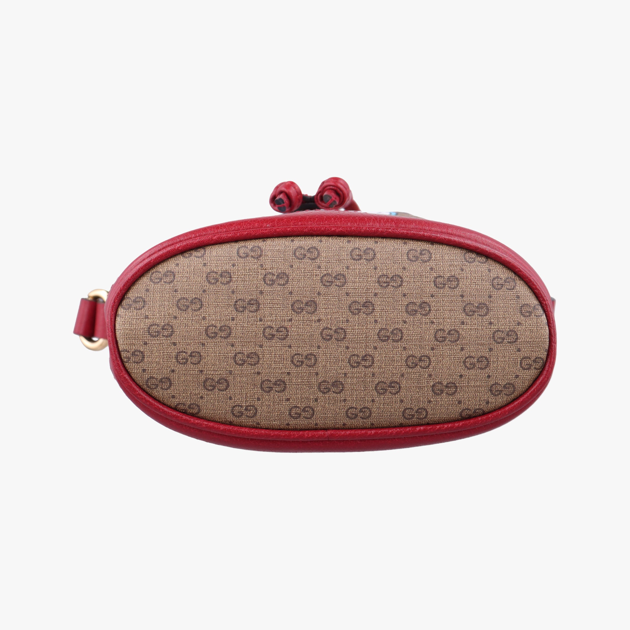 Vintage Gucci Doraemon collaboration Beige×Bordeaux×Multicolor PVC coated canvas×leather 647801 shoulderbag | stylenewstar