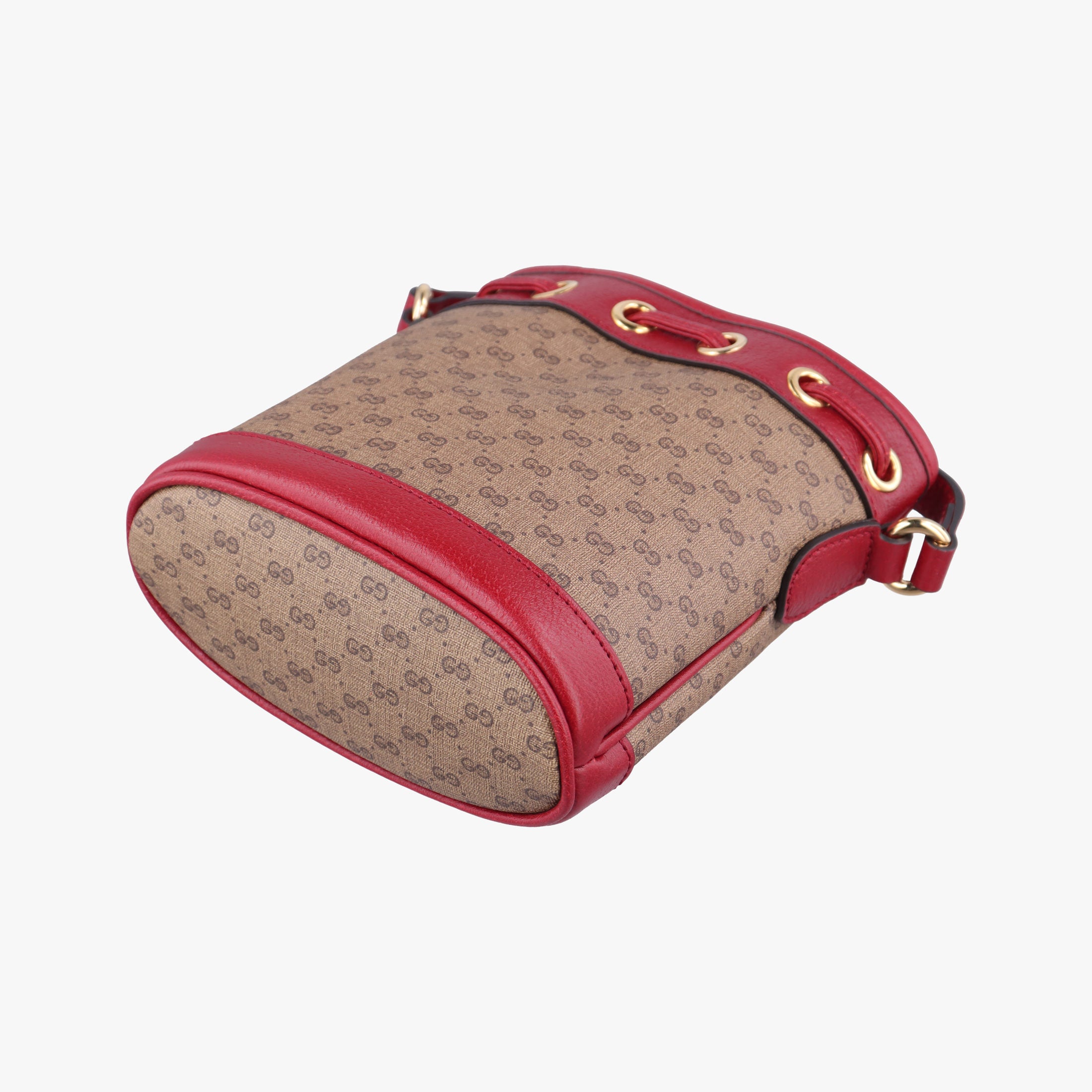 Vintage Gucci Doraemon collaboration Beige×Bordeaux×Multicolor PVC coated canvas×leather 647801 shoulderbag | stylenewstar