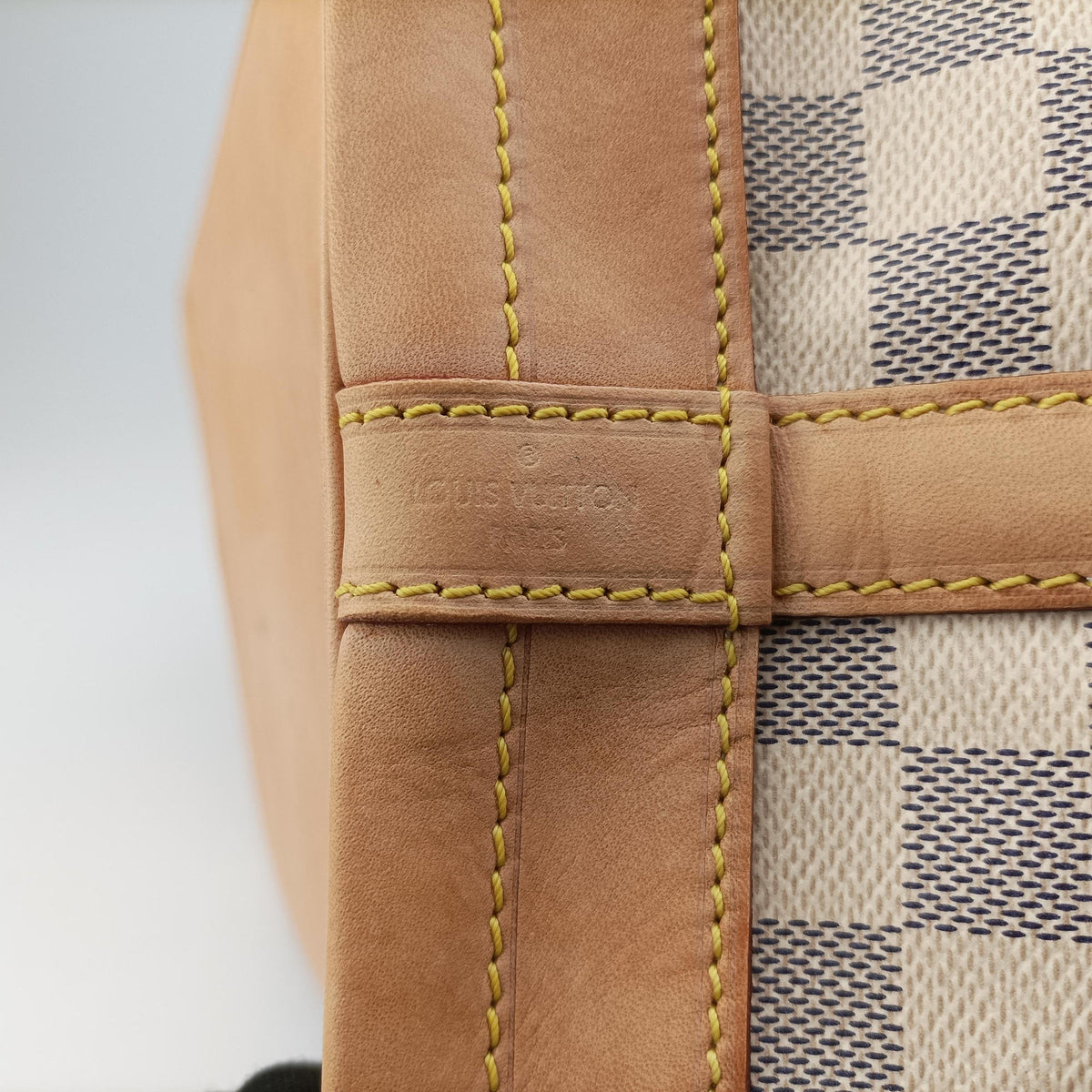 Pre-owned Louis Vuitton NOe Azur Damier Canvas N42222 shoulderbag | stylenewstar