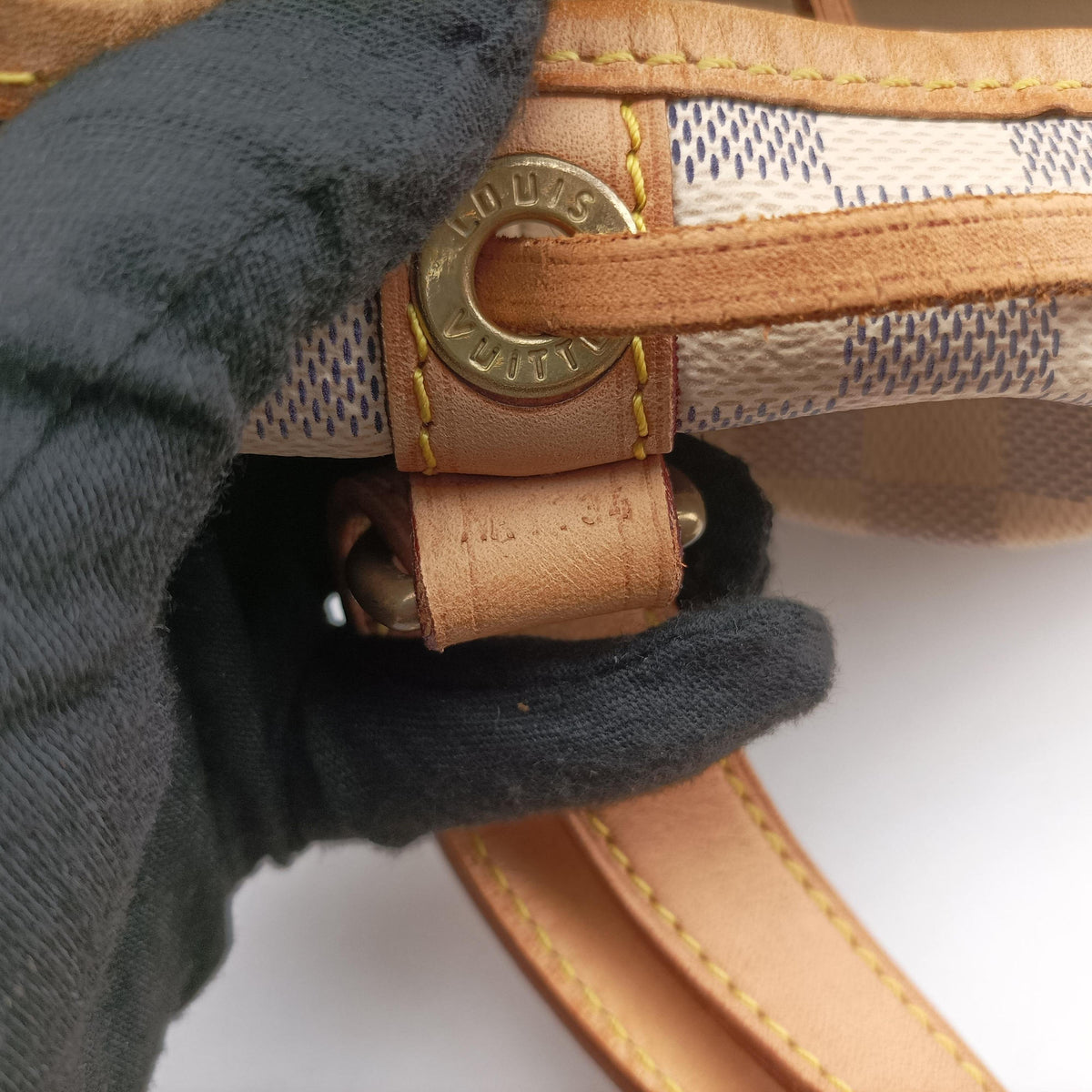 Pre-owned Louis Vuitton NOe Azur Damier Canvas N42222 shoulderbag | stylenewstar