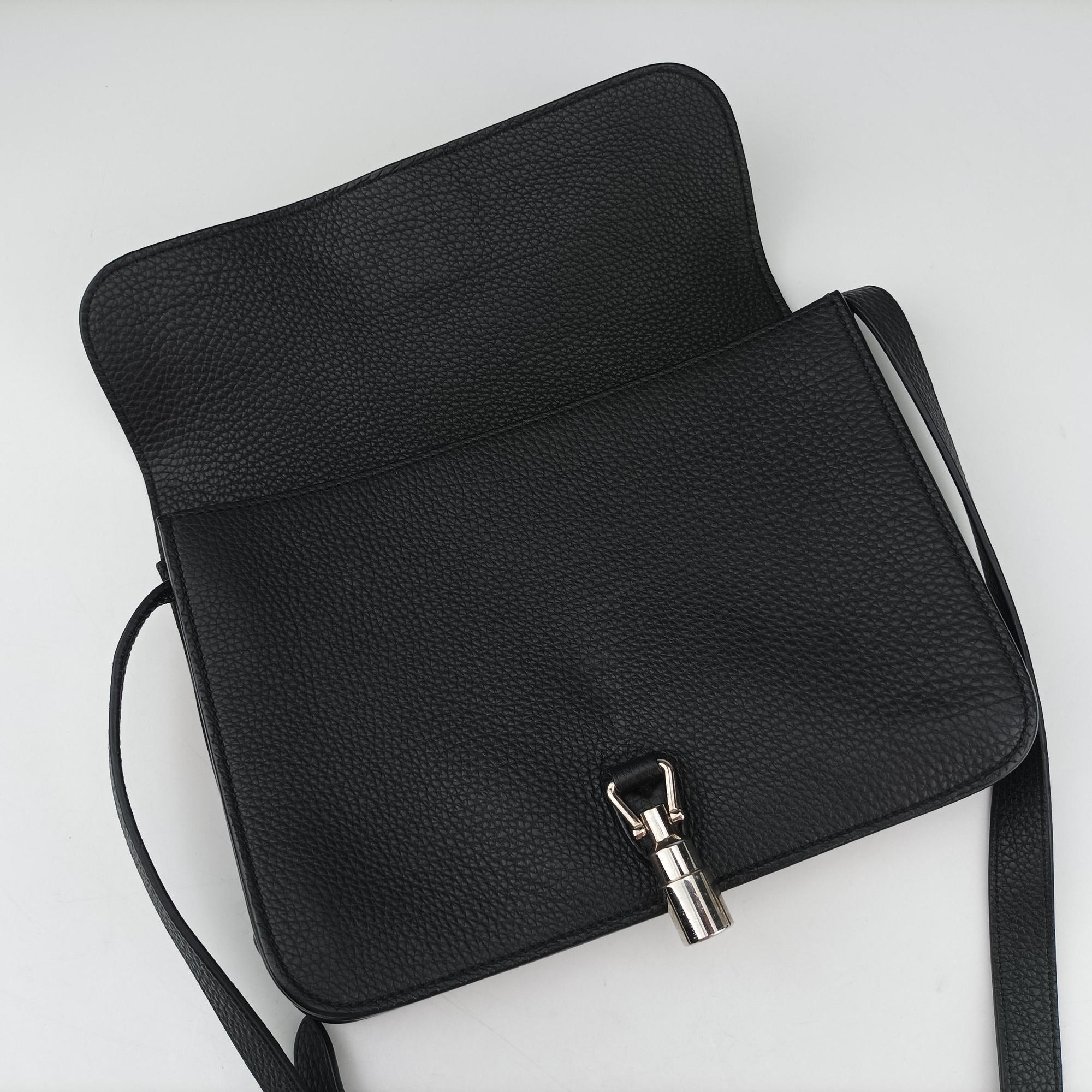 Pre-owned Gucci New Jackie Black Leather 362971 shoulderbag | stylenewstar