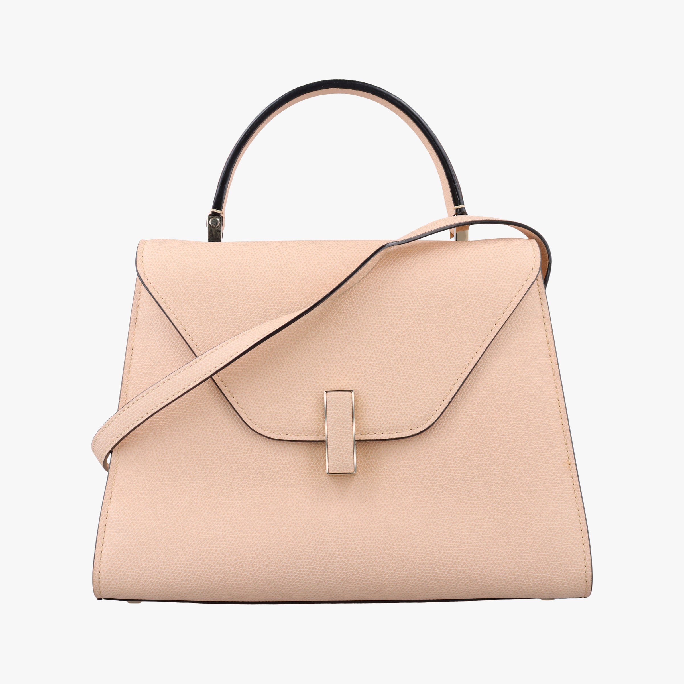 Pre-owned Valextra Iside Pink Calfskin  shoulderbag | stylenewstar