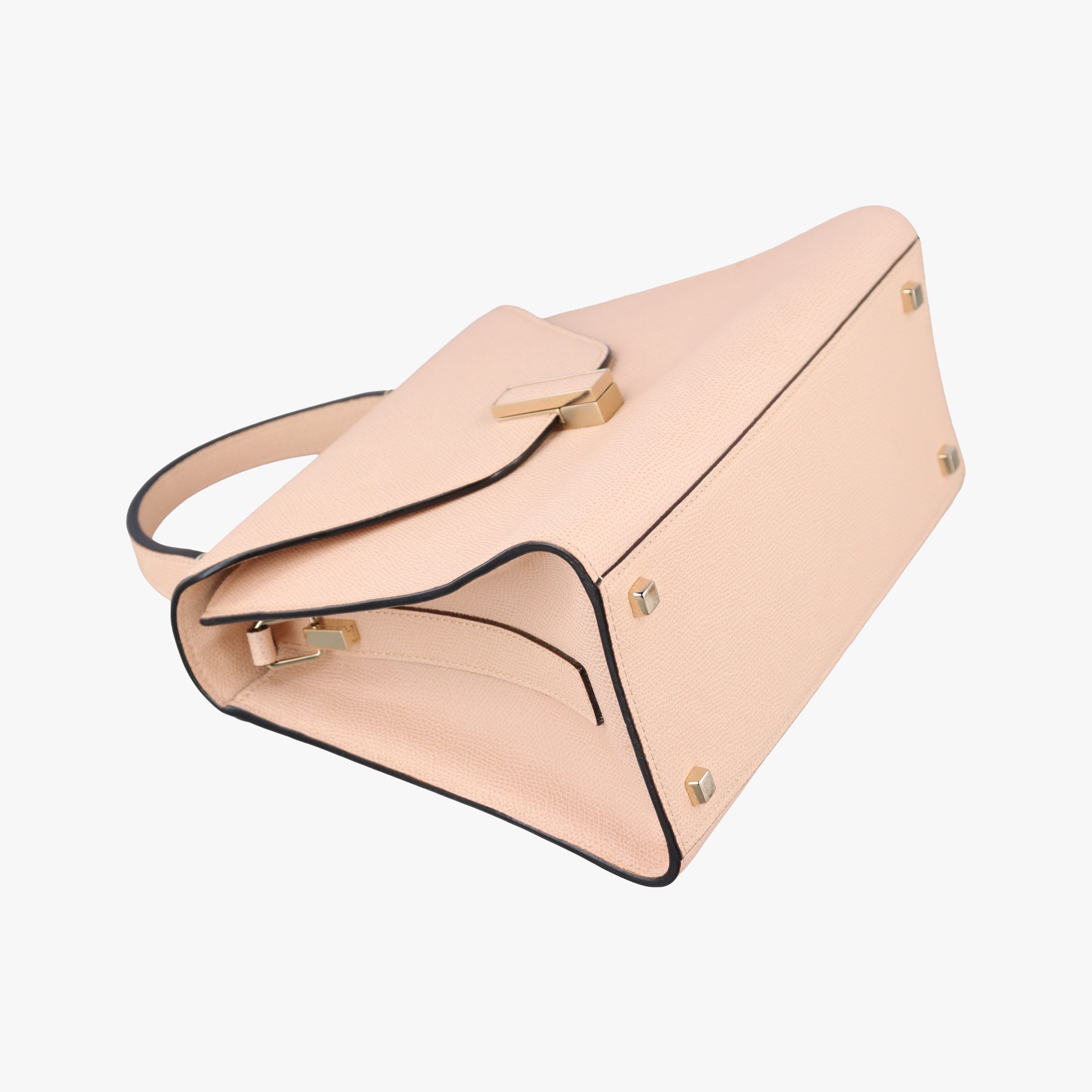 Pre-owned Valextra Iside Pink Calfskin  shoulderbag | stylenewstar