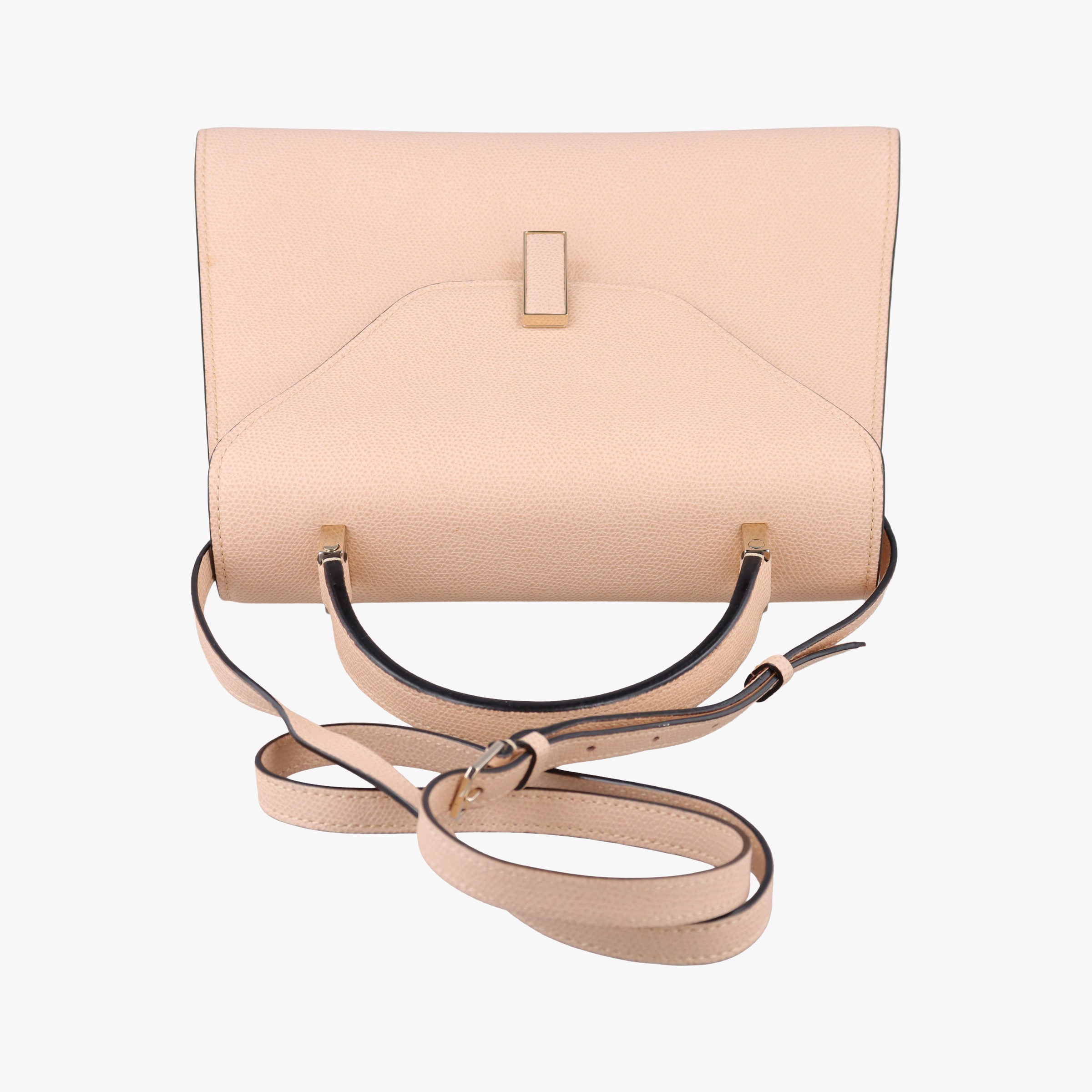 Pre-owned Valextra Iside Pink Calfskin  shoulderbag | stylenewstar