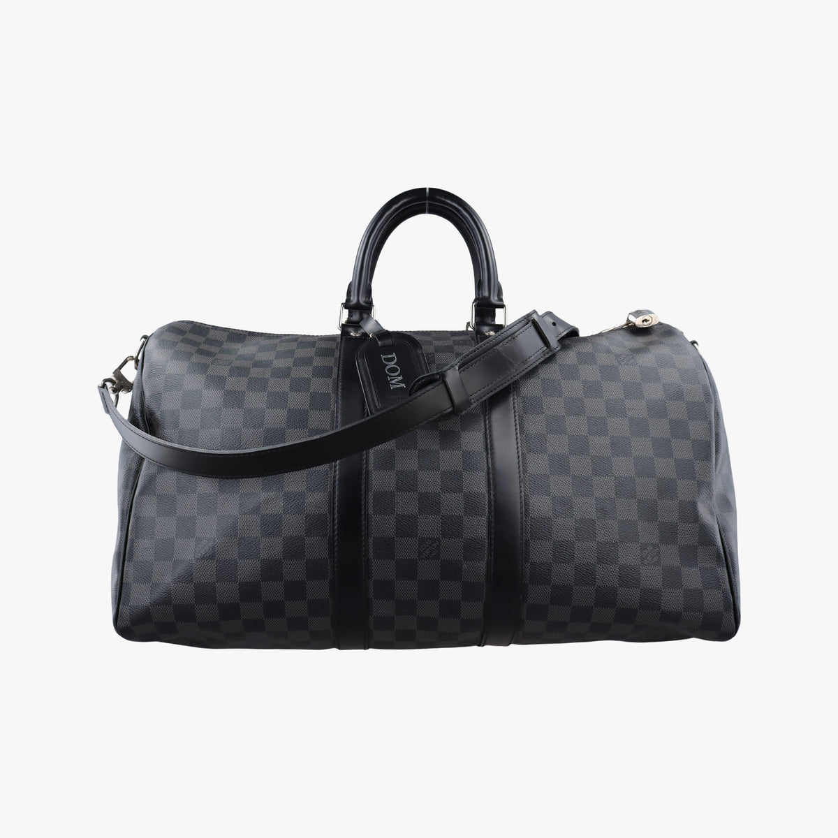 Secondhand Louis Vuitton Keepall Bandouliere 45 Monogram Eclipse Monogram Eclipse Canvas M40569 shoulderbag | stylenewstar