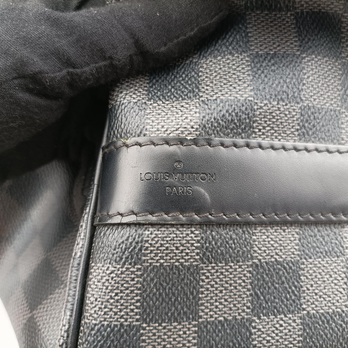 Secondhand Louis Vuitton Keepall Bandouliere 45 Monogram Eclipse Monogram Eclipse Canvas M40569 shoulderbag | stylenewstar
