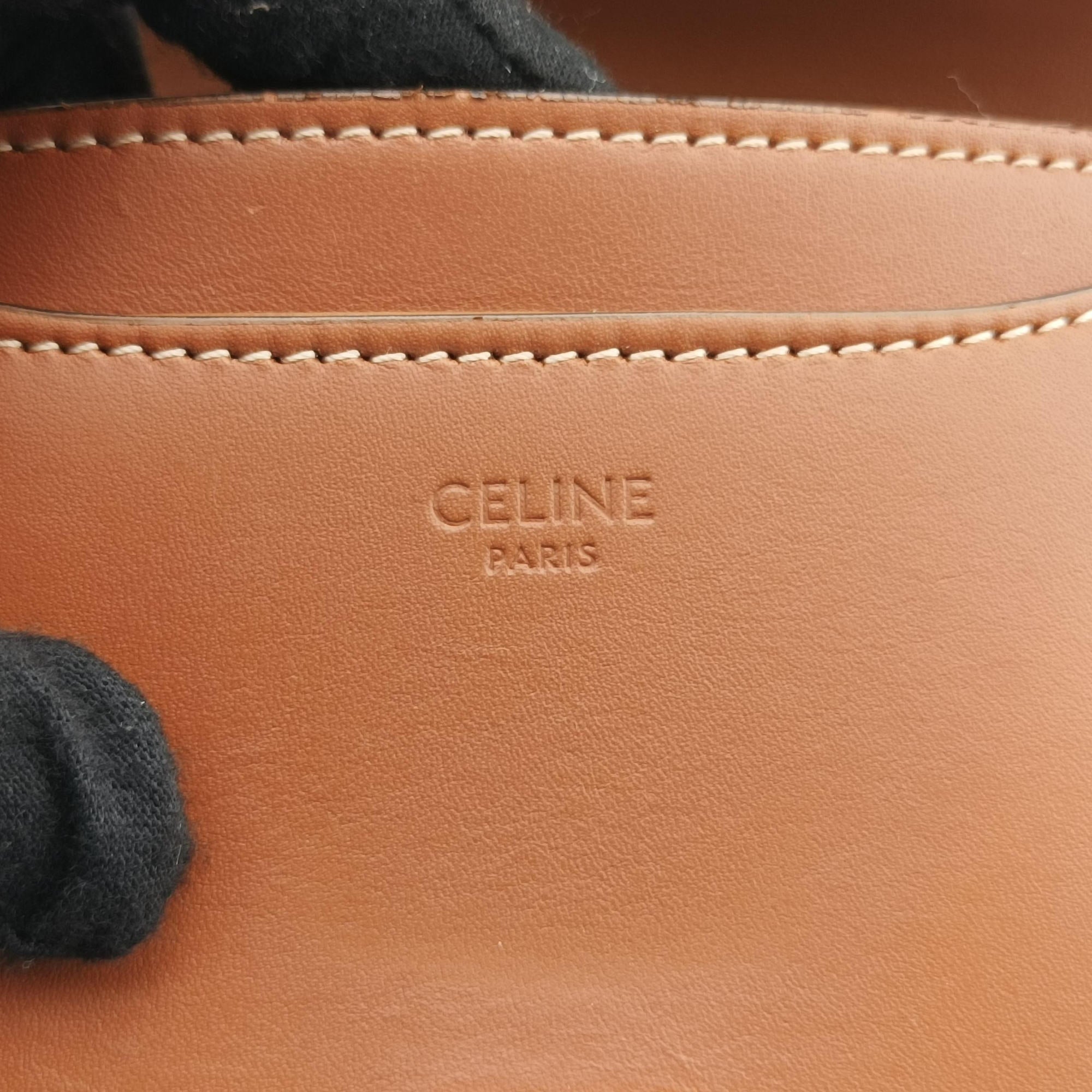 Vintage Celine Besace 16 Small Brown Leather W-SL-2 shoulderbag | stylenewstar