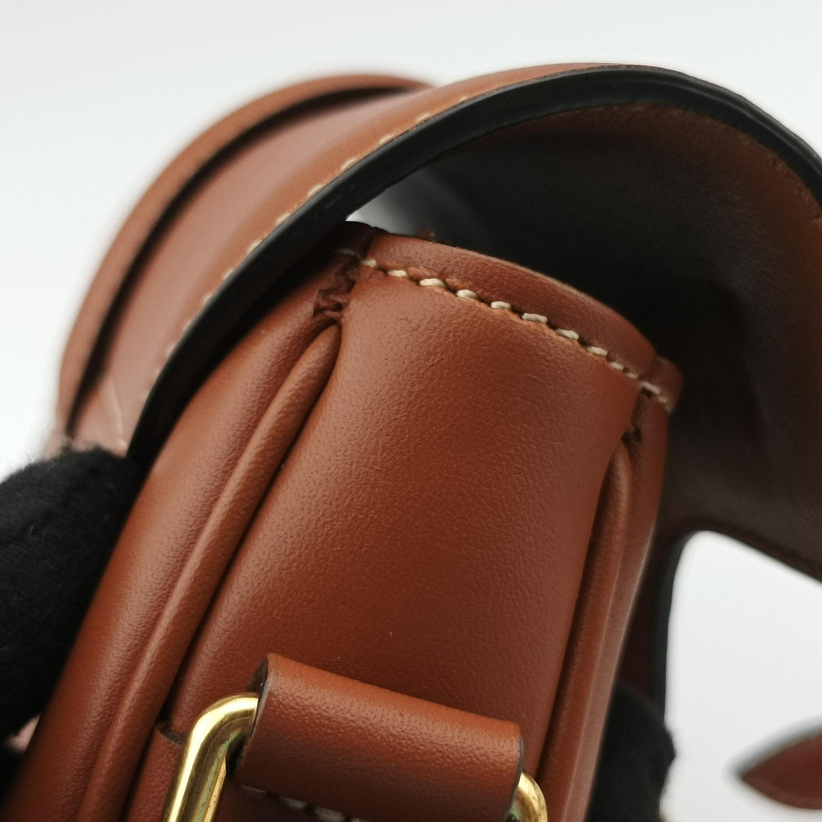 Pre-owned Celine Besace 16 Small Brown Leather W-SL-2 shoulderbag | stylenewstar