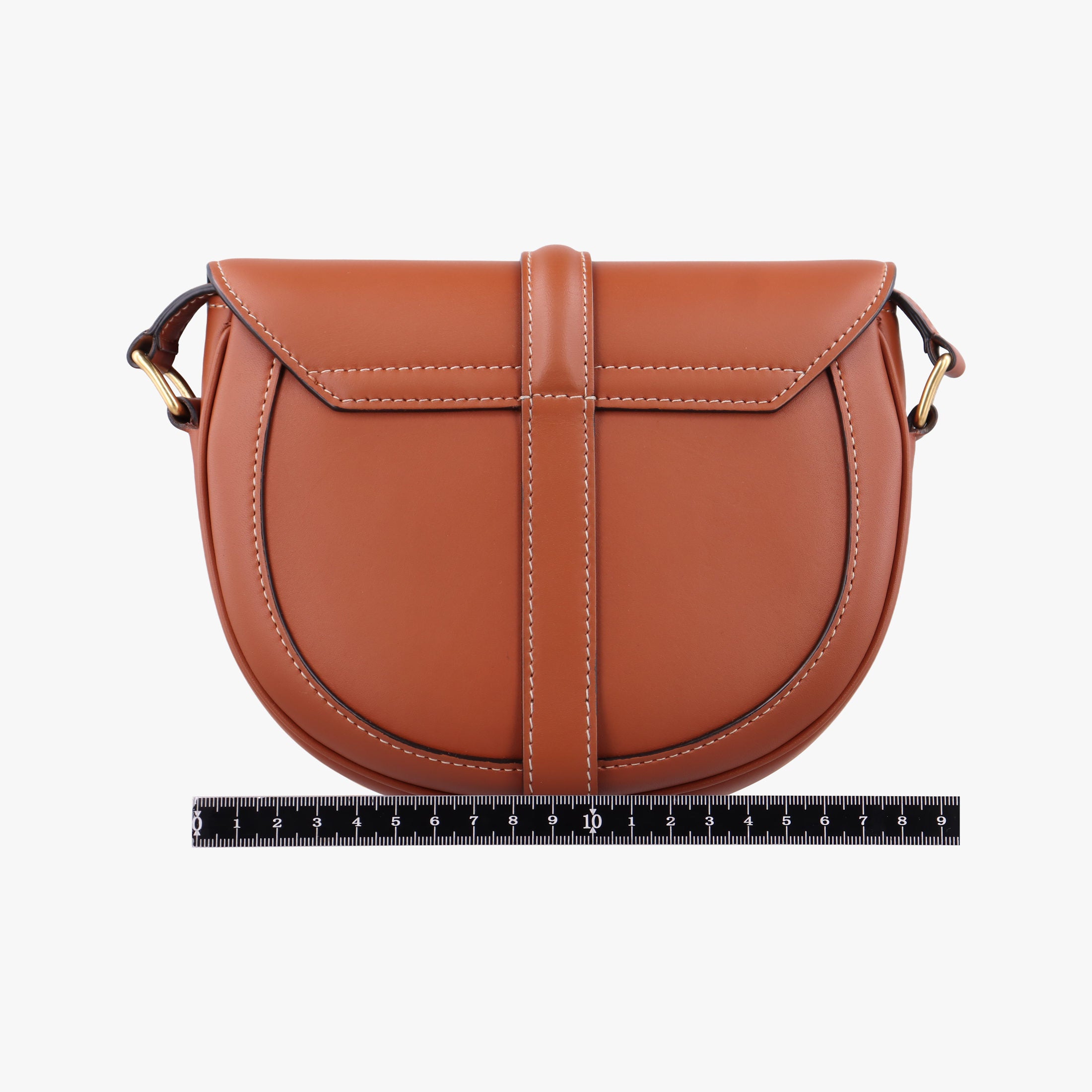 Vintage Celine Besace 16 Small Brown Leather W-SL-2 shoulderbag | stylenewstar