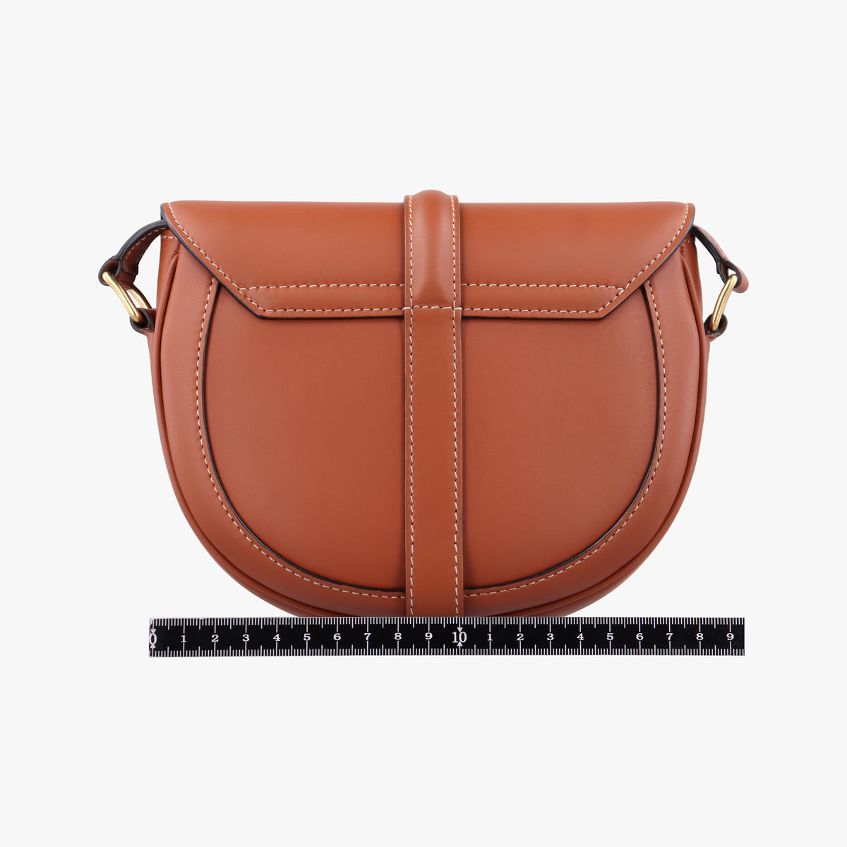 Pre-owned Celine Besace 16 Small Brown Leather W-SL-2 shoulderbag | stylenewstar
