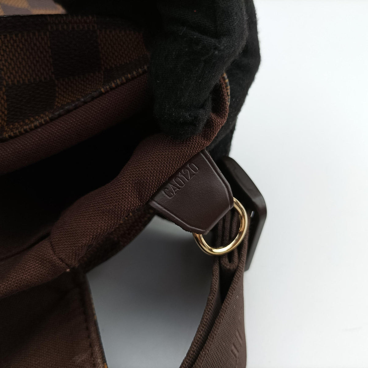 Pre-owned Louis Vuitton Bastille Messenger EBENE Damier Canvas N45258 shoulderbag | stylenewstar