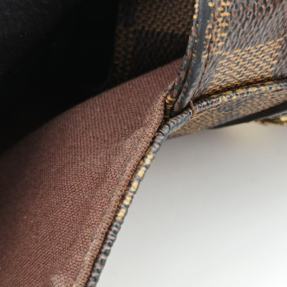 Pre-owned Louis Vuitton Bastille Messenger EBENE Damier Canvas N45258 shoulderbag | stylenewstar
