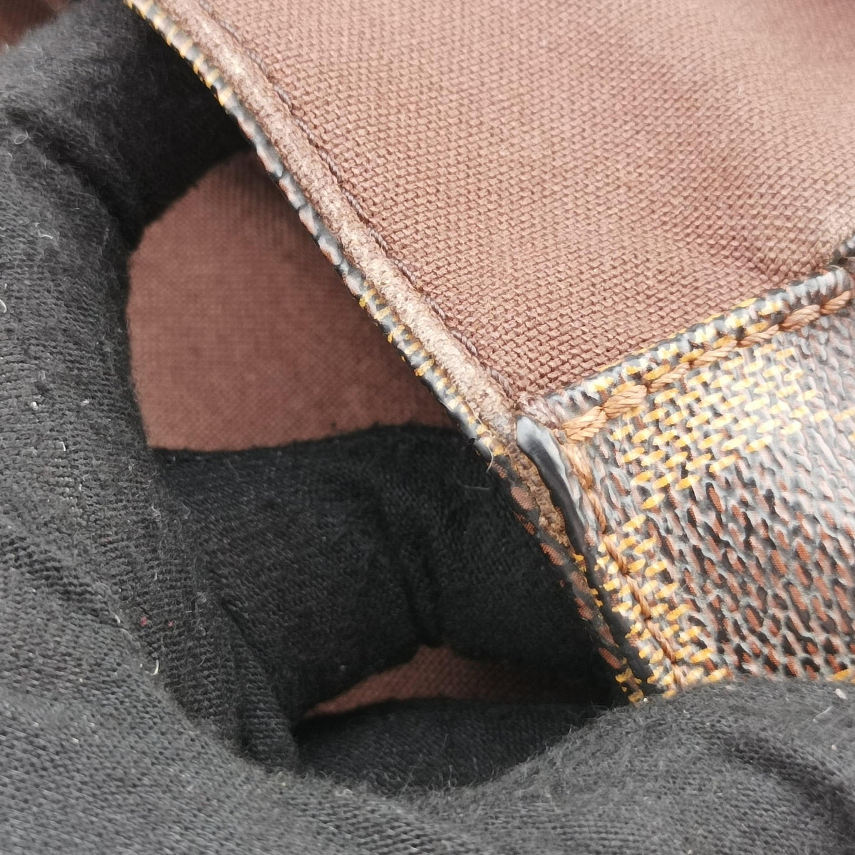 Pre-owned Louis Vuitton Bastille Messenger EBENE Damier Canvas N45258 shoulderbag | stylenewstar