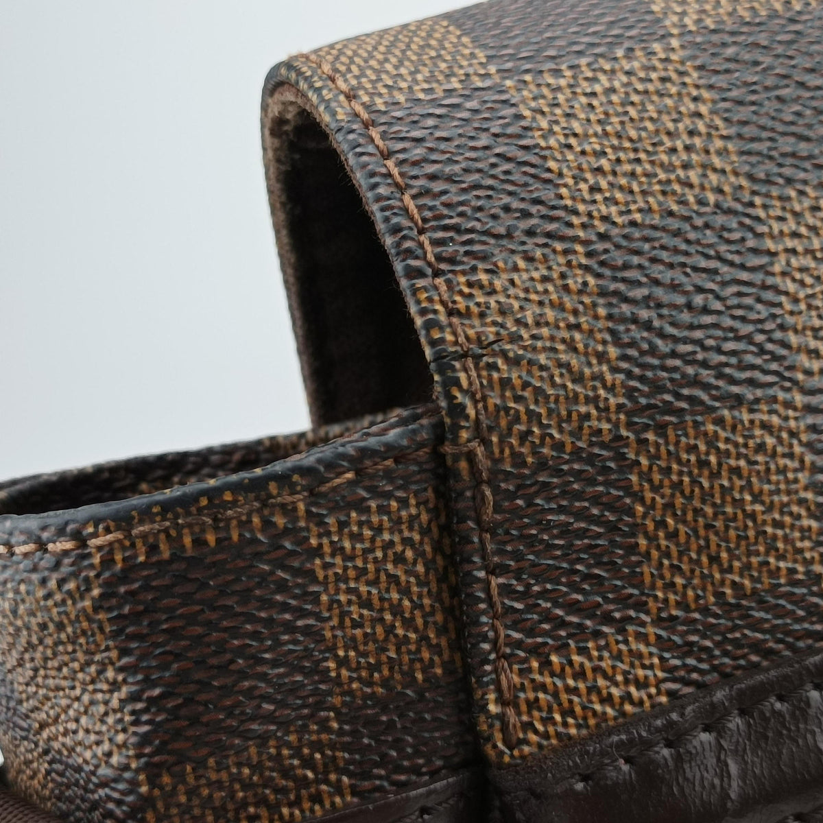 Pre-owned Louis Vuitton Bastille Messenger EBENE Damier Canvas N45258 shoulderbag | stylenewstar