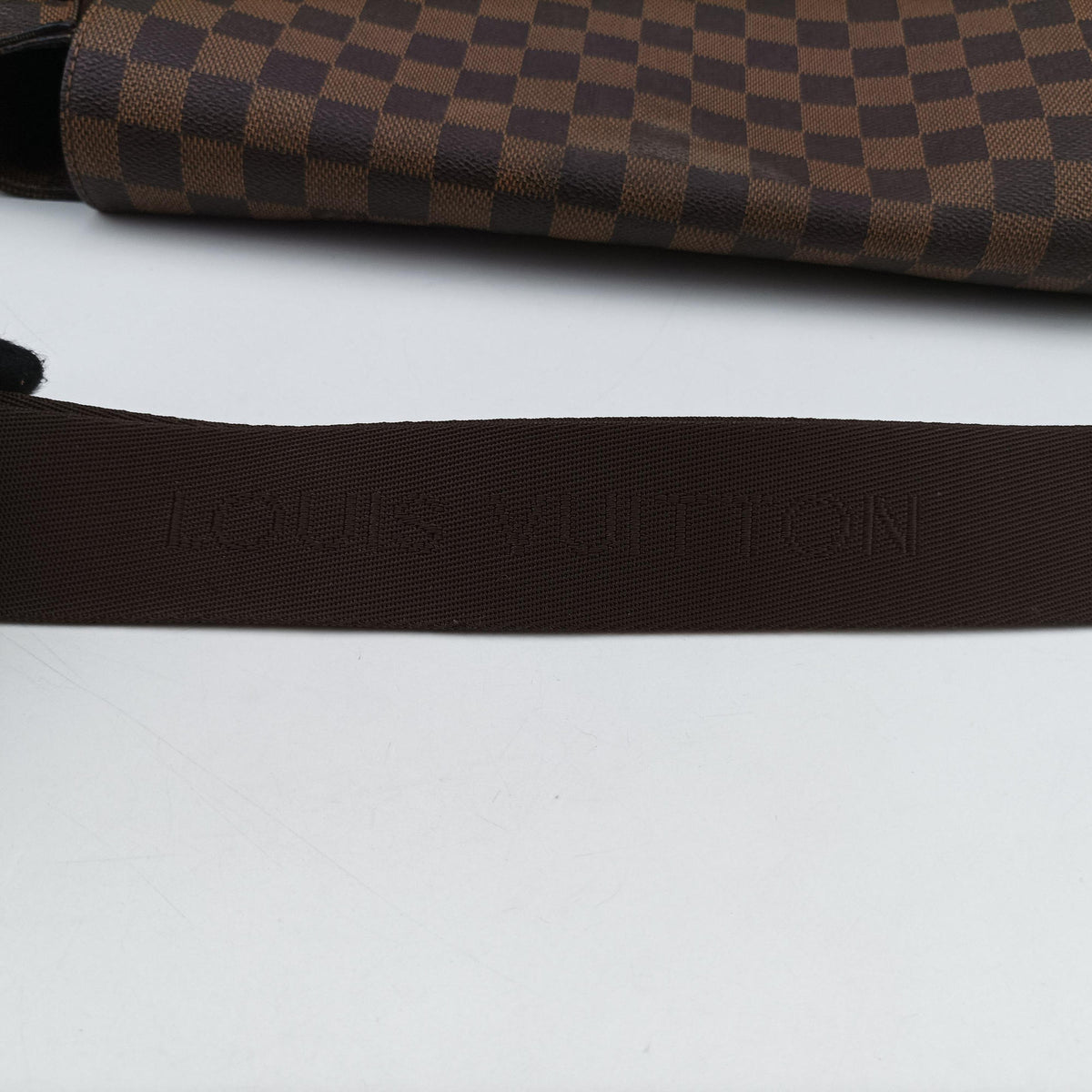 Pre-owned Louis Vuitton Bastille Messenger EBENE Damier Canvas N45258 shoulderbag | stylenewstar