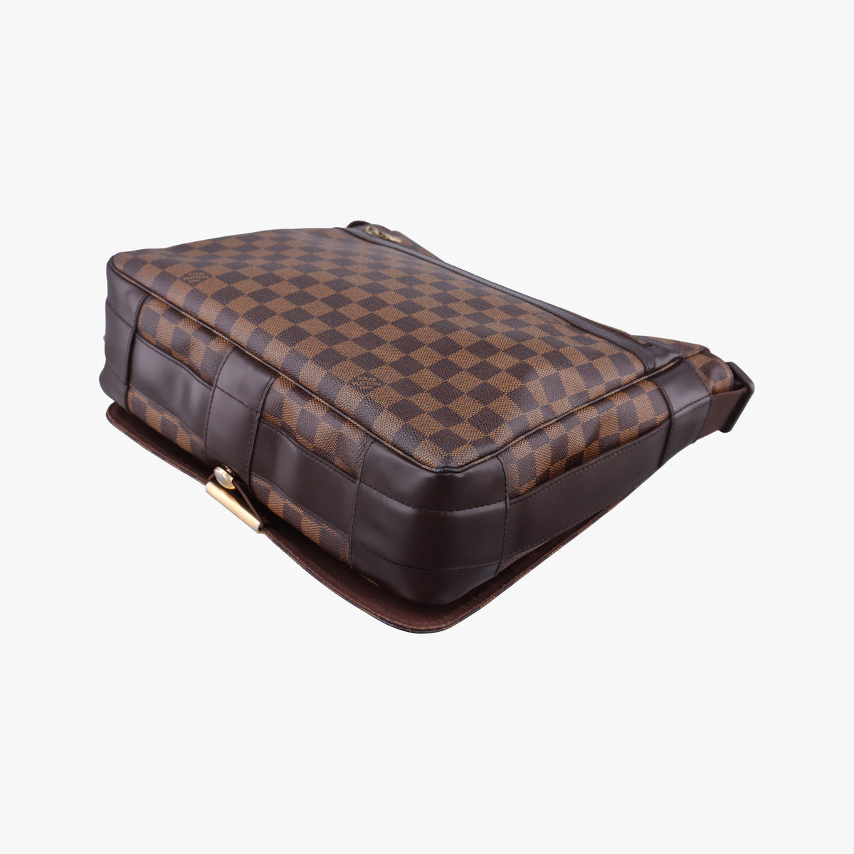 Pre-owned Louis Vuitton Bastille Messenger EBENE Damier Canvas N45258 shoulderbag | stylenewstar
