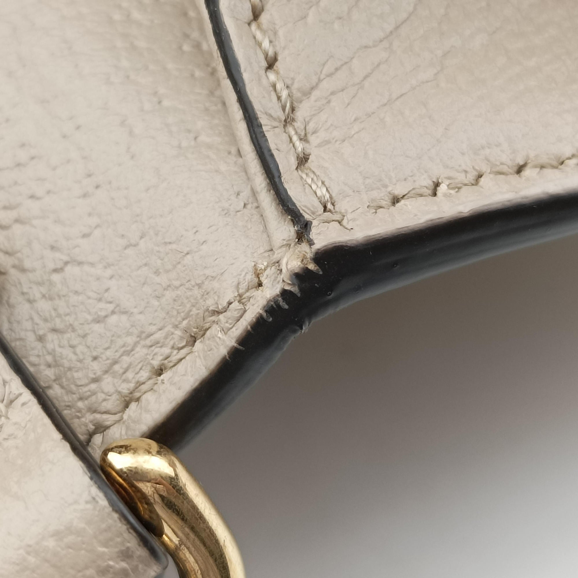 Pre-owned Gucci Ophidia GG Mini Beige × Ebony GG Supreme Canvas × Leather 696180 shoulderbag | stylenewstar