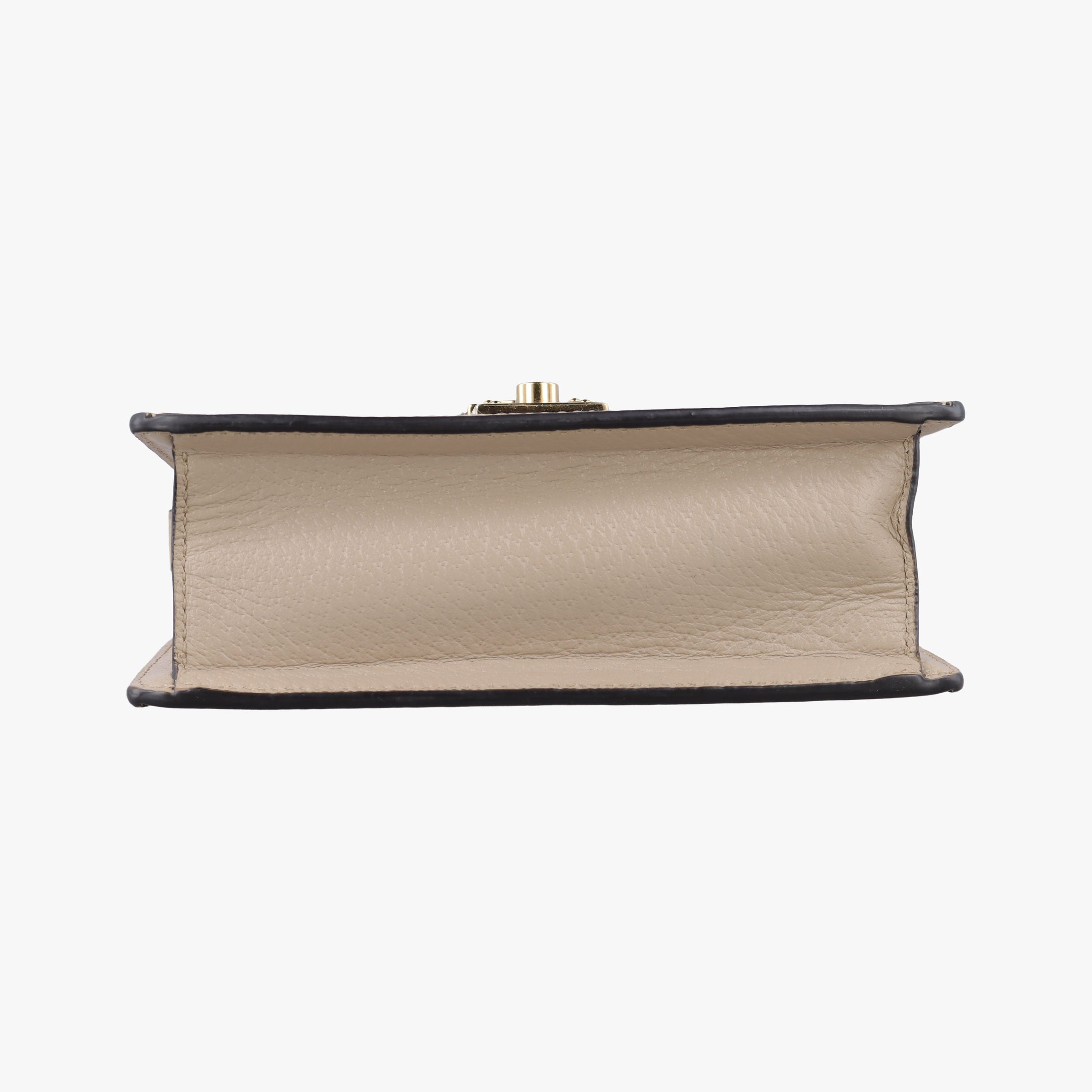 Pre-owned Gucci Ophidia GG Mini Beige × Ebony GG Supreme Canvas × Leather 696180 shoulderbag | stylenewstar
