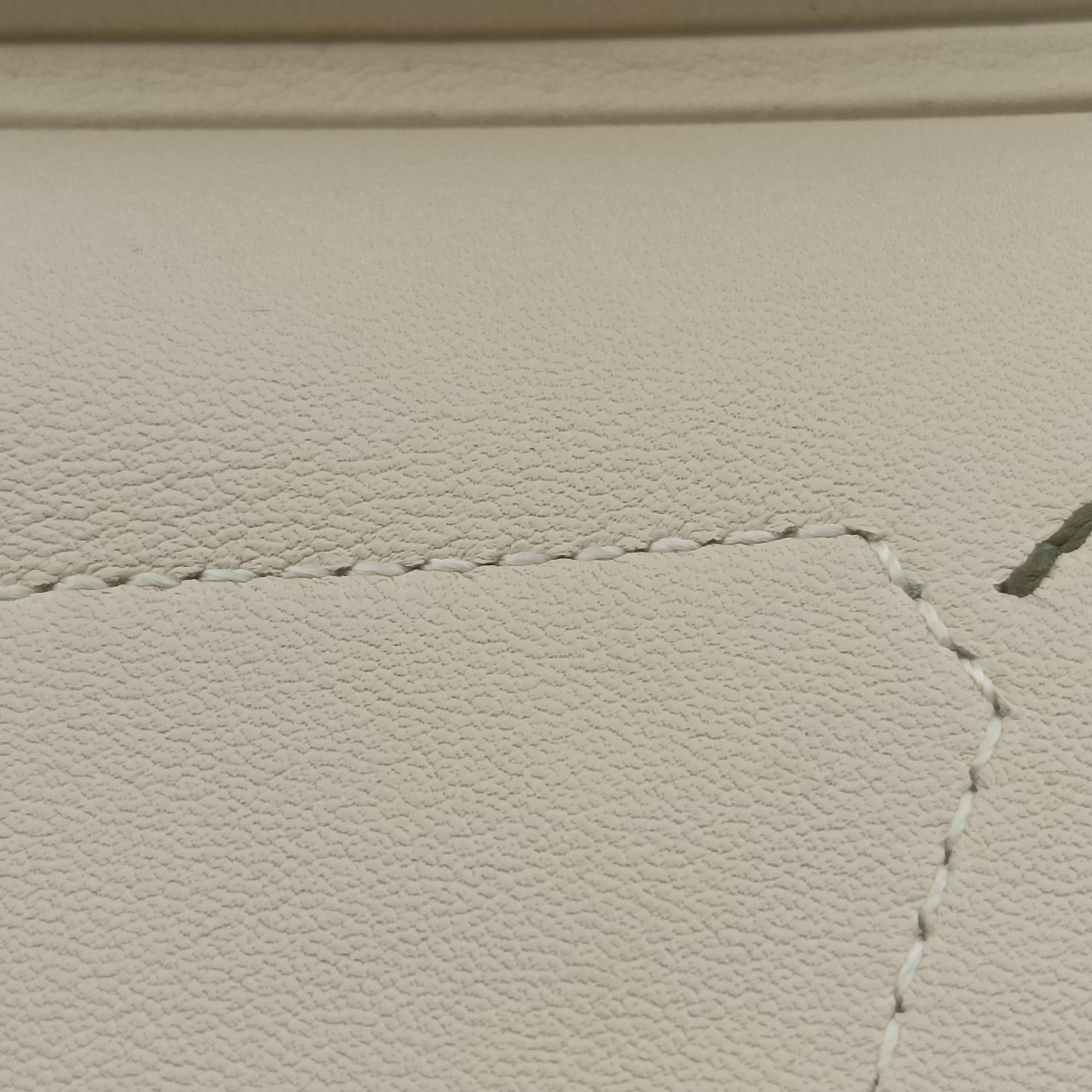Pre-owned Hermes Tutti Frutti White × Yellow Leather  clutchbag | stylenewstar