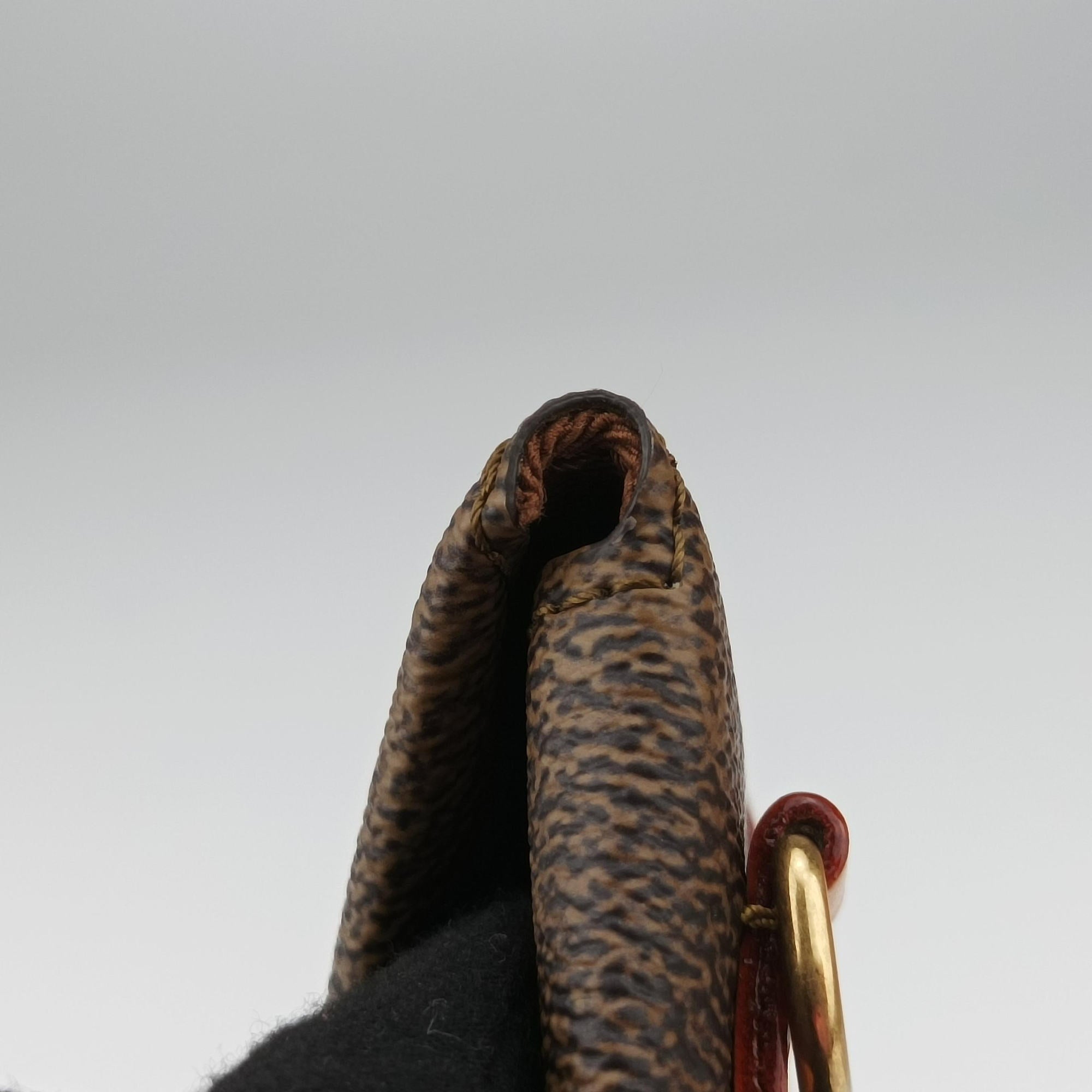 Vintage Louis Vuitton Envelope Pouch Brown Monogram Dust x Leather M11629 shoulderbag | stylenewstar