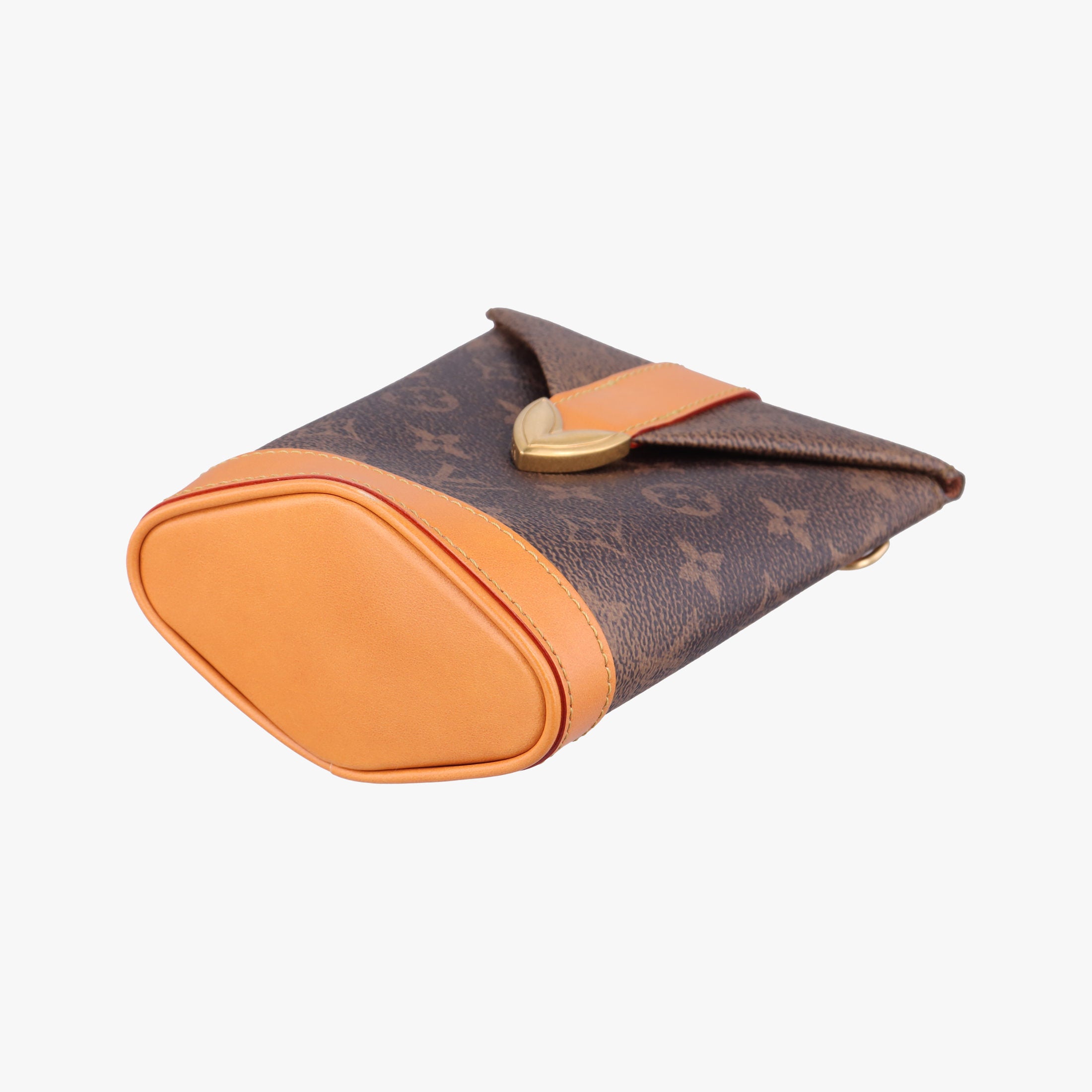 Vintage Louis Vuitton Envelope Pouch Brown Monogram Dust x Leather M11629 shoulderbag | stylenewstar