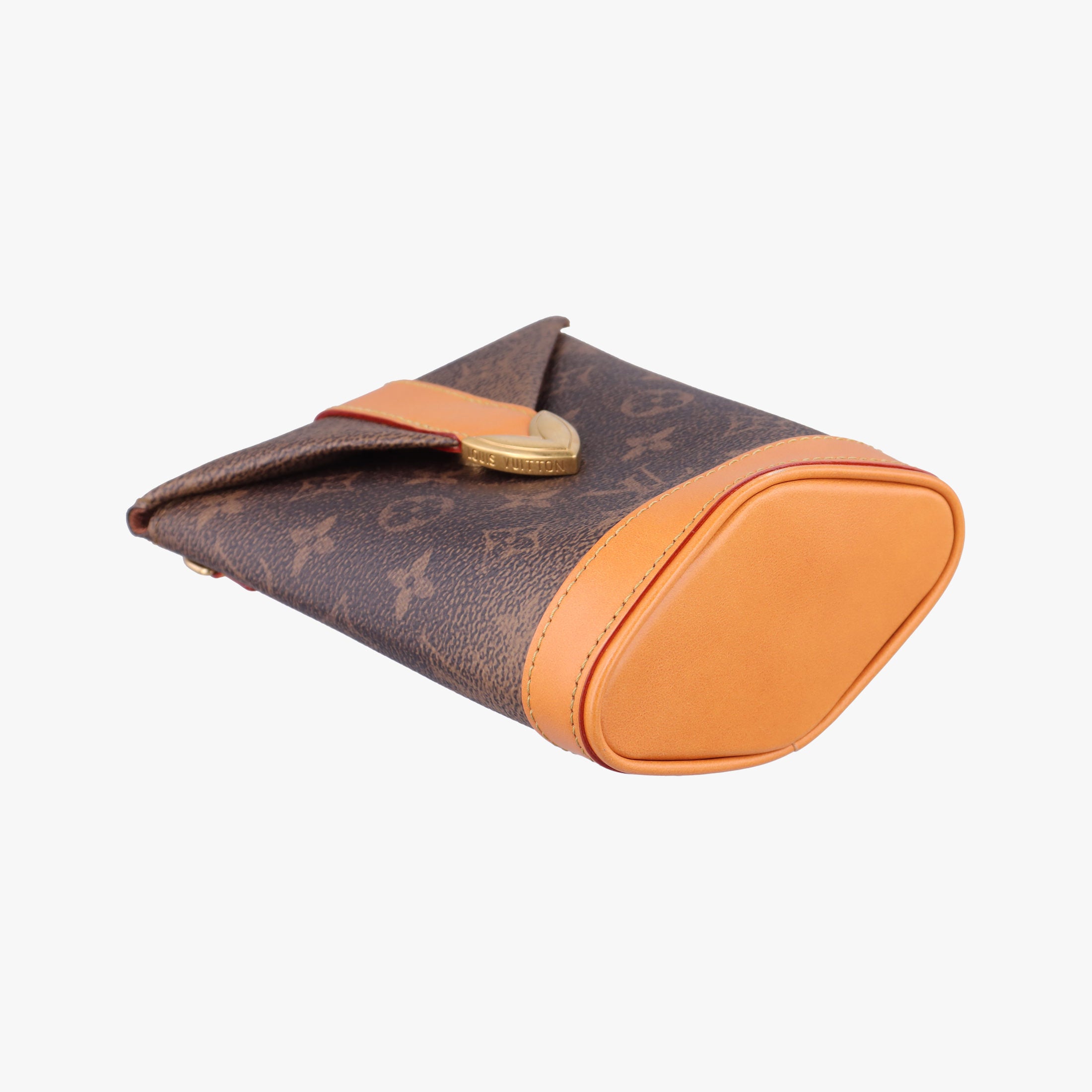 Vintage Louis Vuitton Envelope Pouch Brown Monogram Dust x Leather M11629 shoulderbag | stylenewstar