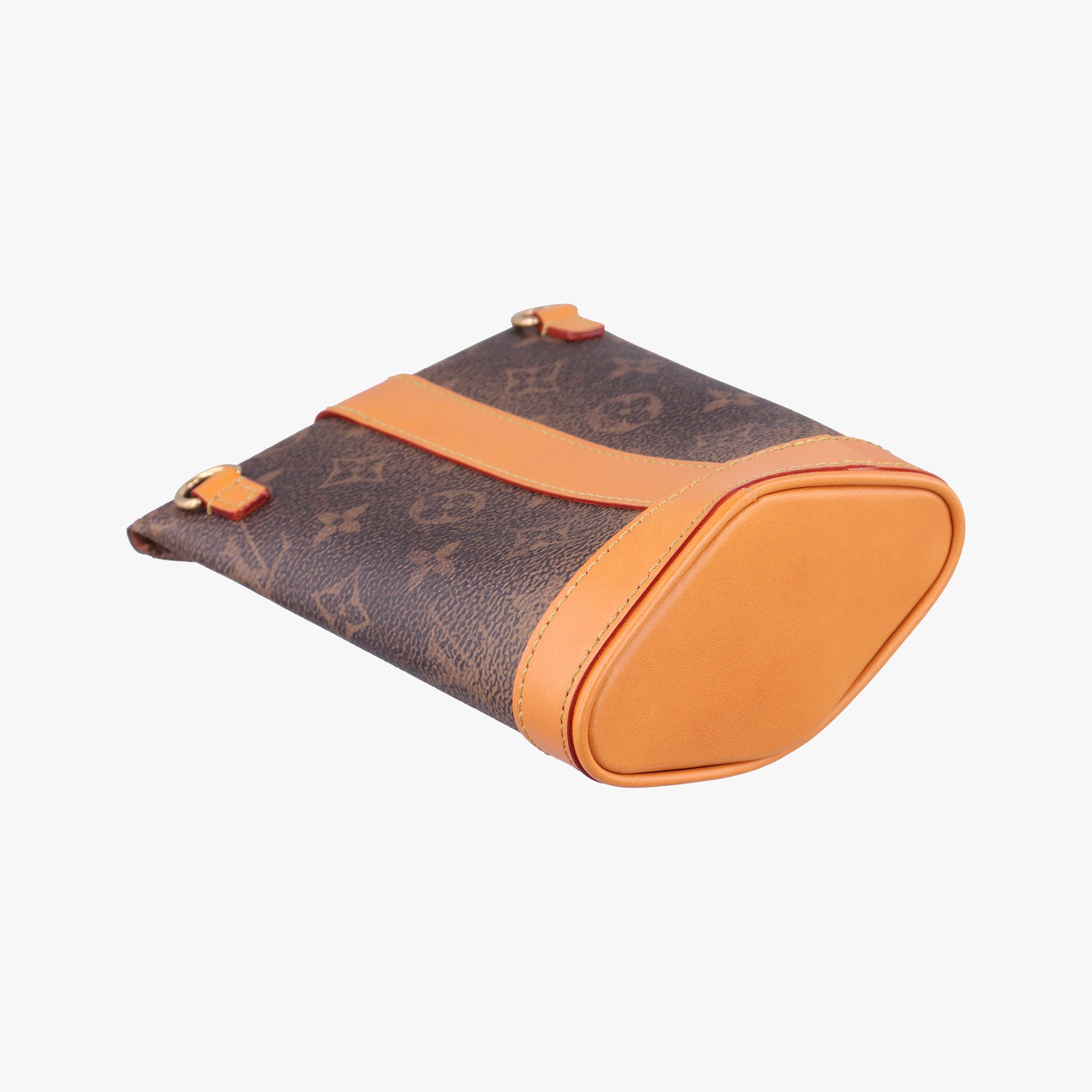 Vintage Louis Vuitton Envelope Pouch Brown Monogram Dust x Leather M11629 shoulderbag | stylenewstar