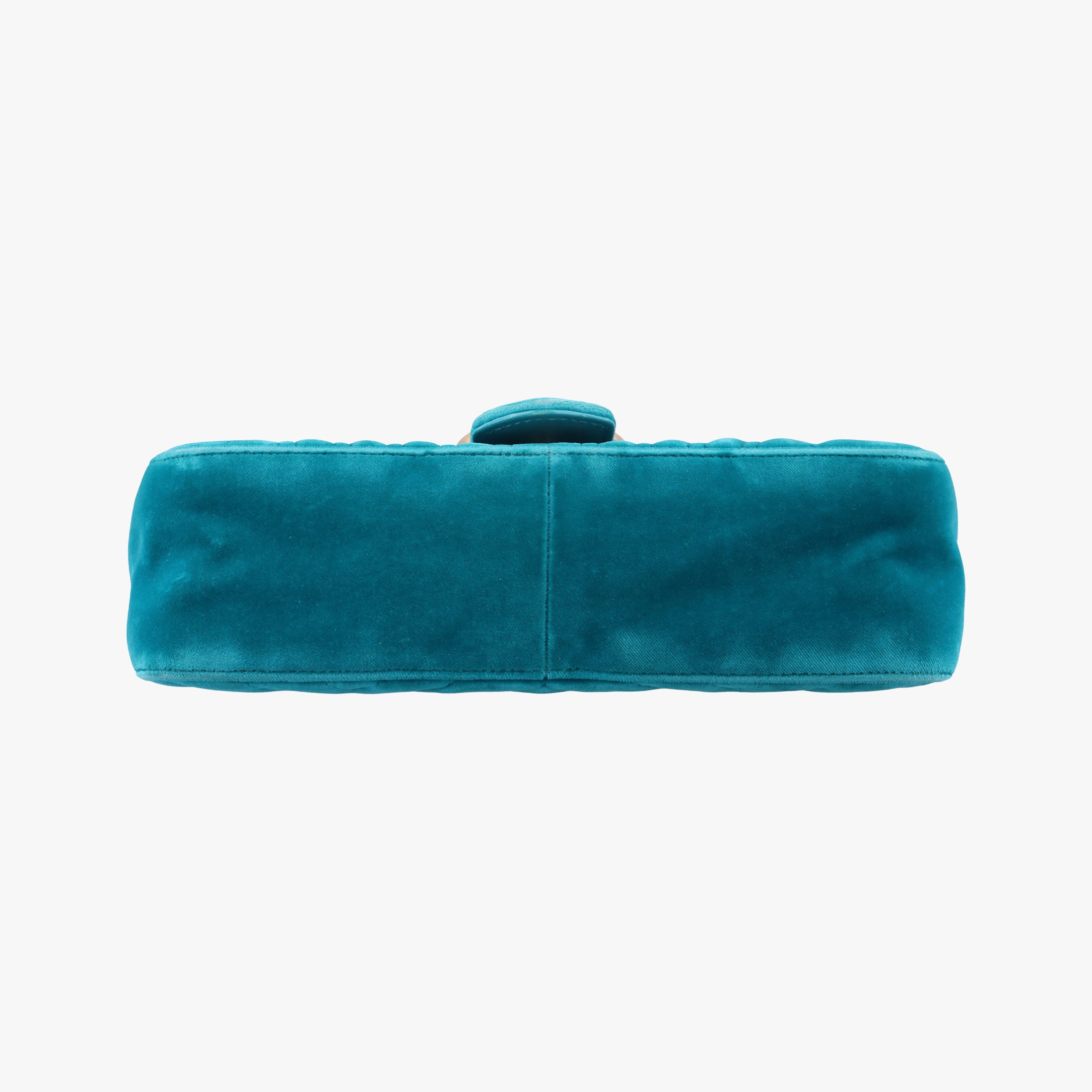 Vintage Gucci GG Marmont Blue velour 443497 shoulderbag | stylenewstar
