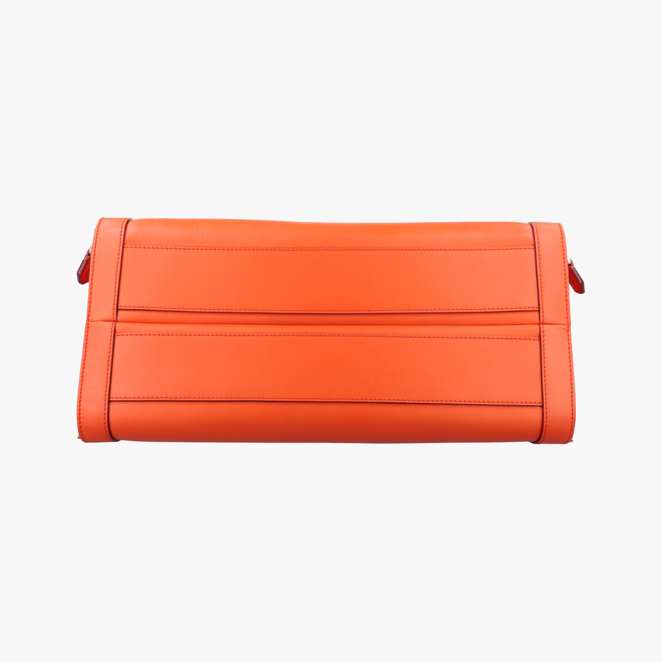 Pre-owned Givenchy Antigona Orange Smooth Calfskin Leather  handbag | stylenewstar