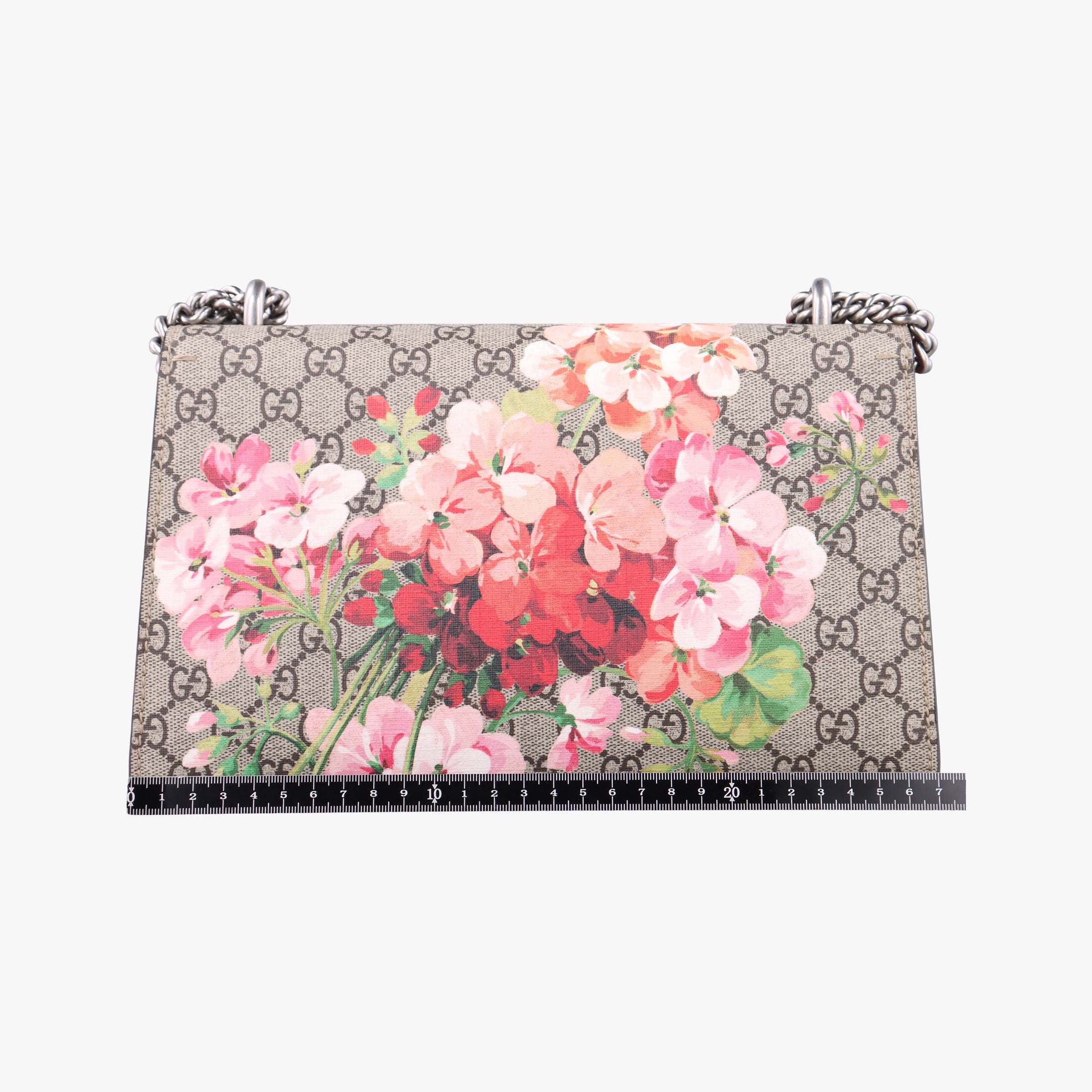 Pre-owned Gucci Dionysus BEIGE×RED×Multicolour PVC coated canvas × suede 400249 shoulderbag | stylenewstar