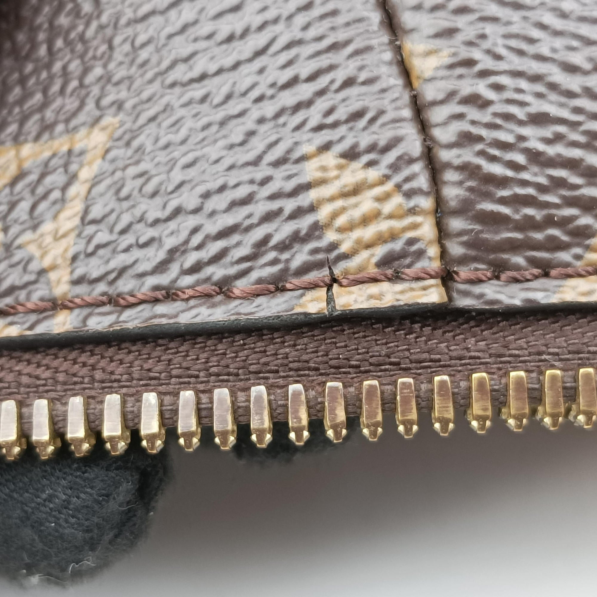 Pre-owned Louis Vuitton TURENNE MM Brown Monogram Canvas M48814 shoulderbag | stylenewstar