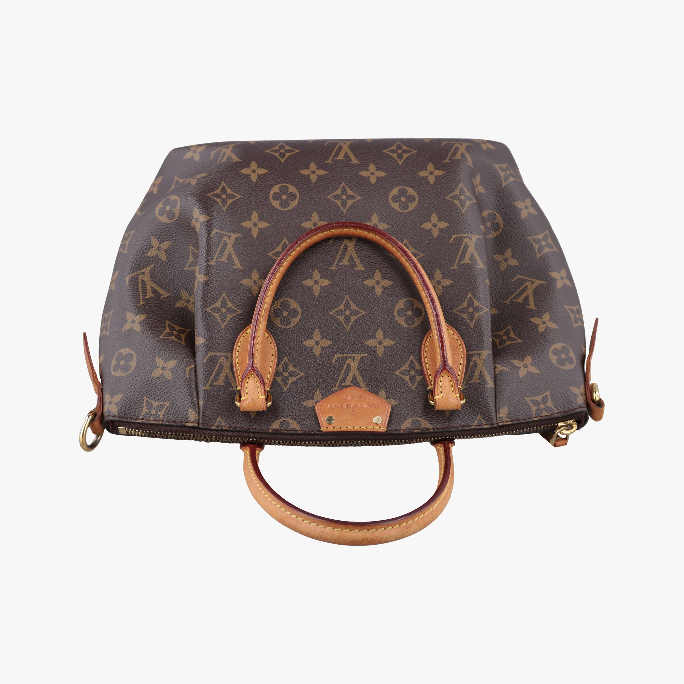 Pre-owned Louis Vuitton TURENNE MM Brown Monogram Canvas M48814 shoulderbag | stylenewstar