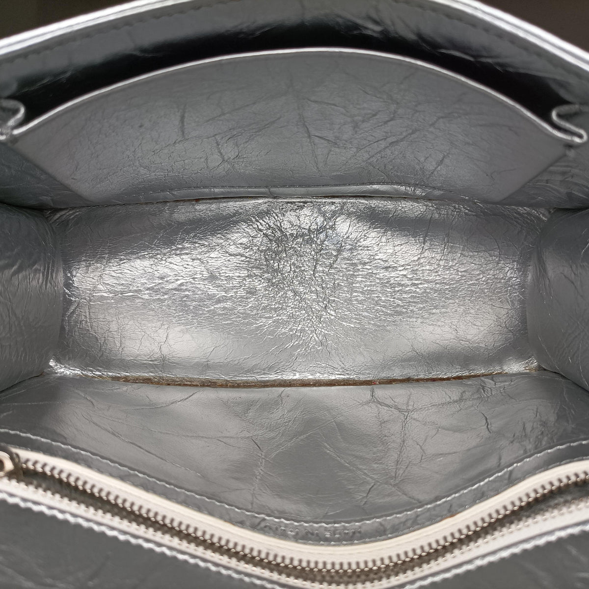 Secondhand Christian Dior Diorama Silver Leather  shoulderbag | stylenewstar