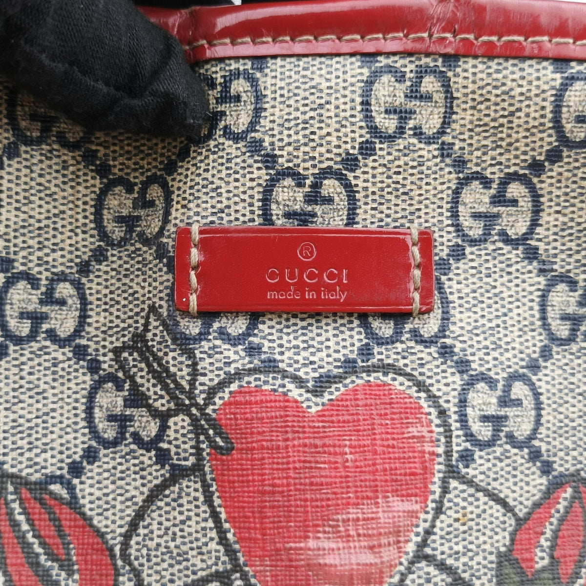 Pre-owned Gucci GG Plus GG Supreme Multicolour PVC coated canvas 197954 handbag | stylenewstar