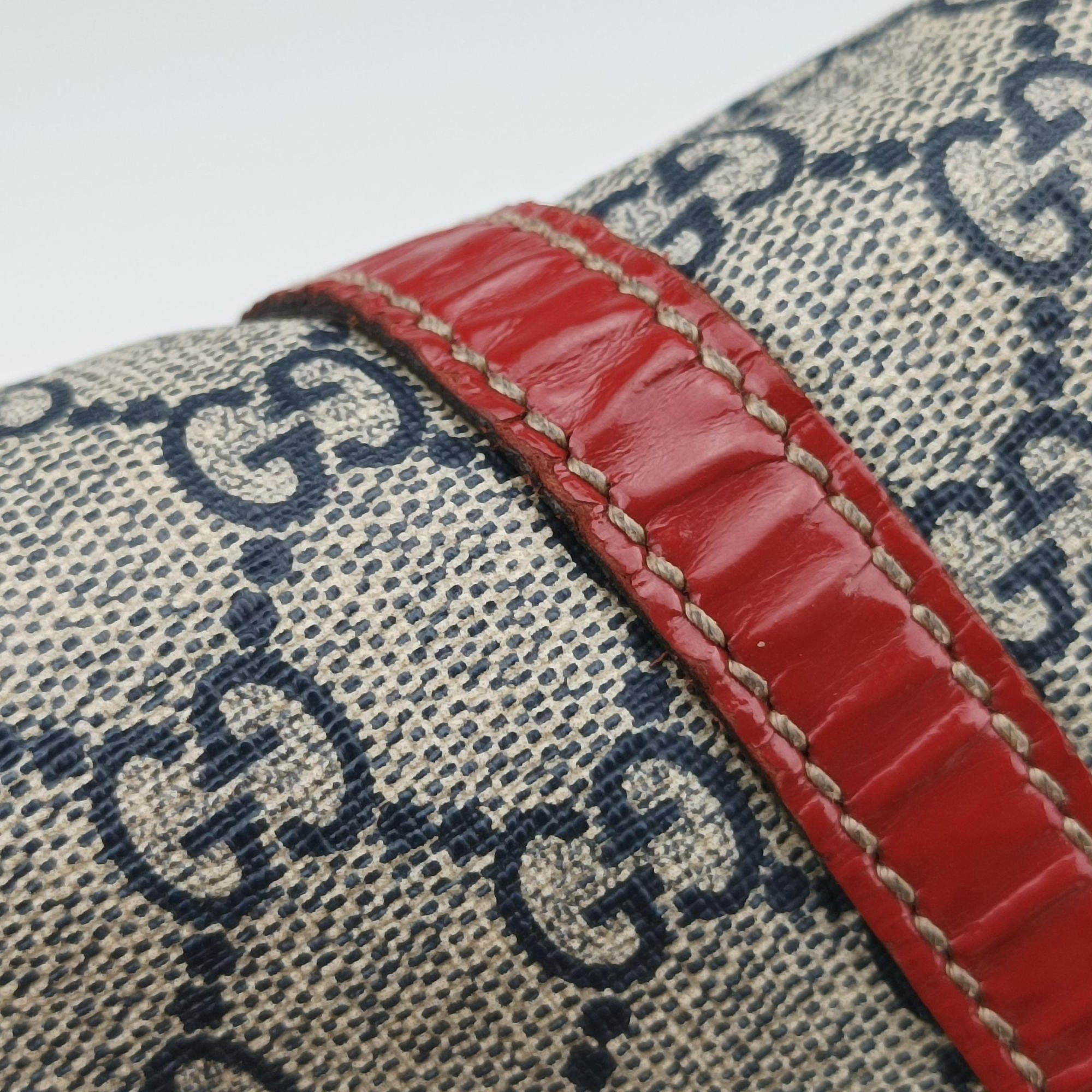 Pre-owned Gucci GG Plus GG Supreme Multicolour PVC coated canvas 197954 handbag | stylenewstar