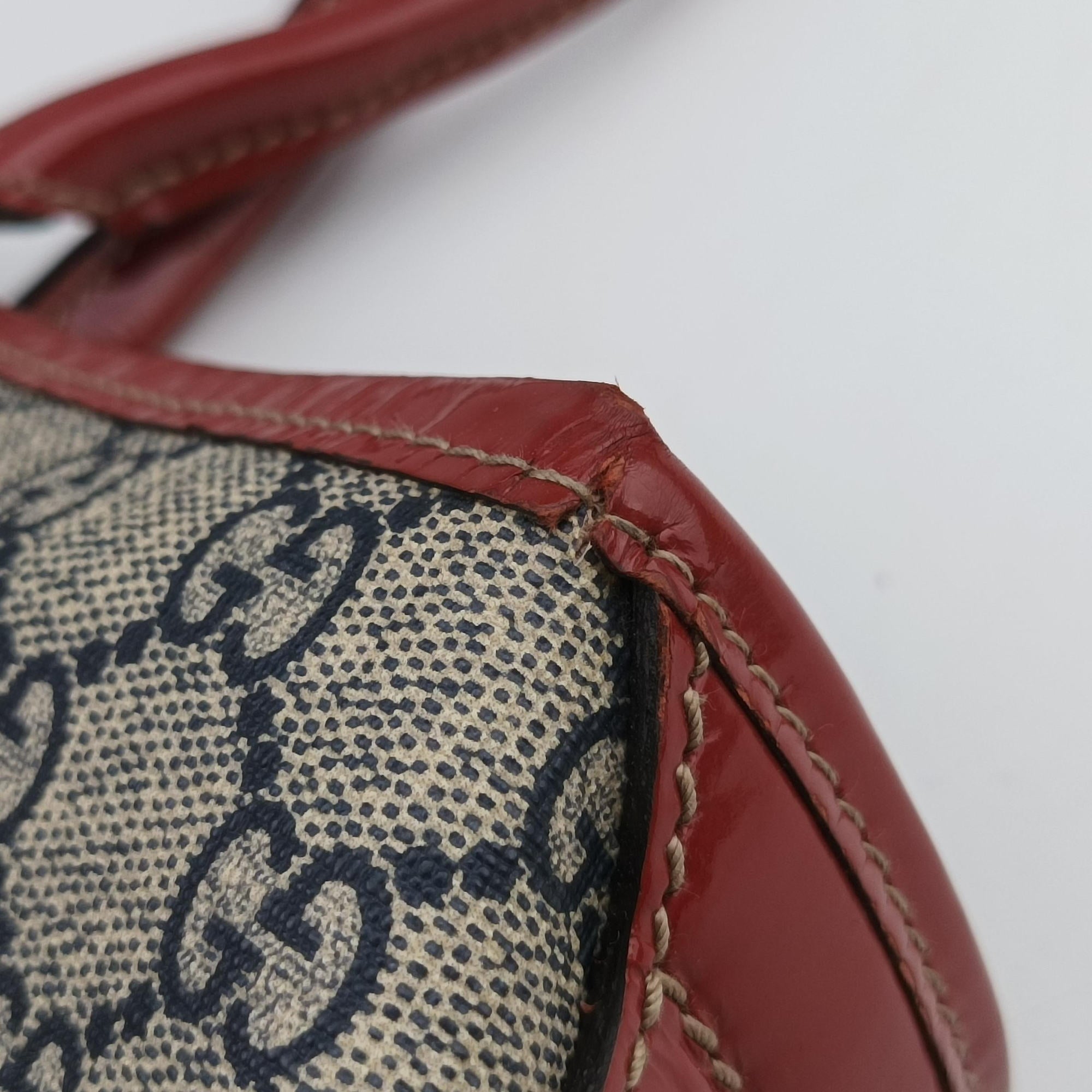 Pre-owned Gucci GG Plus GG Supreme Multicolour PVC coated canvas 197954 handbag | stylenewstar