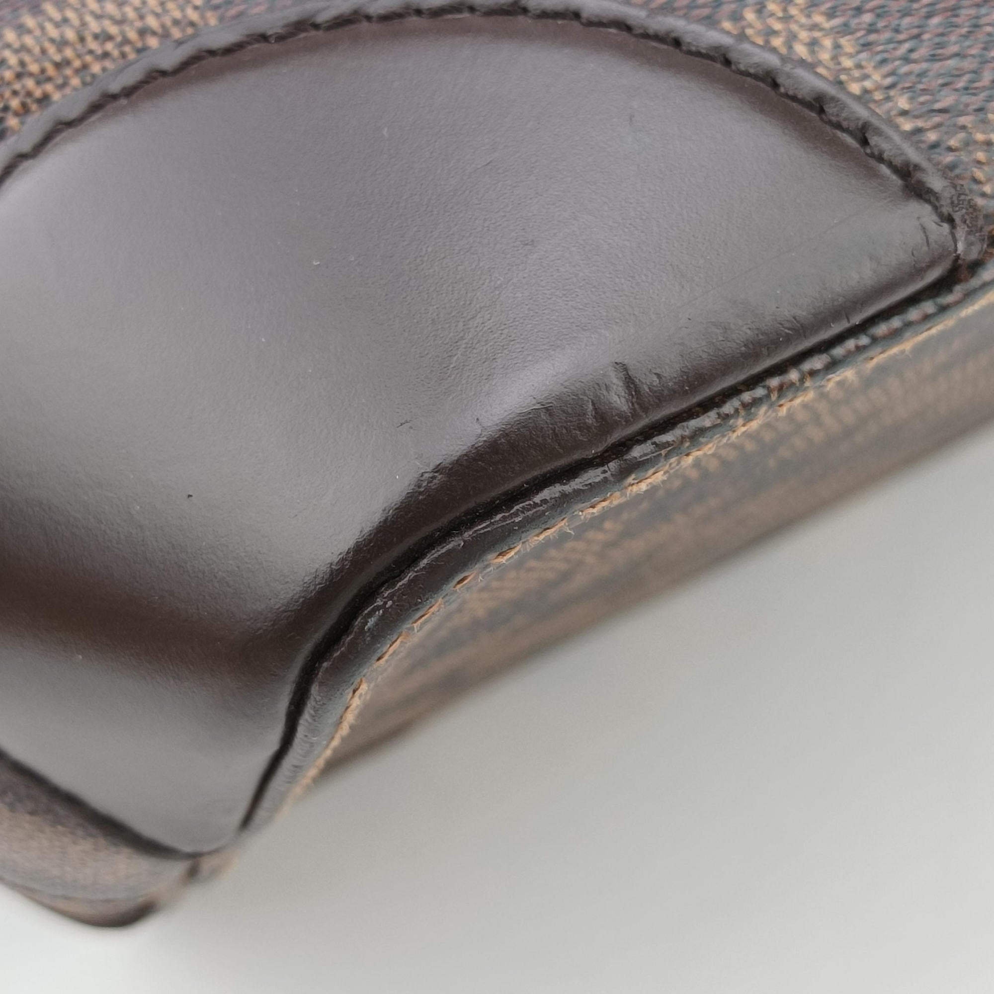 Pre-owned Louis Vuitton HAMPSTEAD PM EBENE Damier Canvas N51205 shoulderbag | stylenewstar