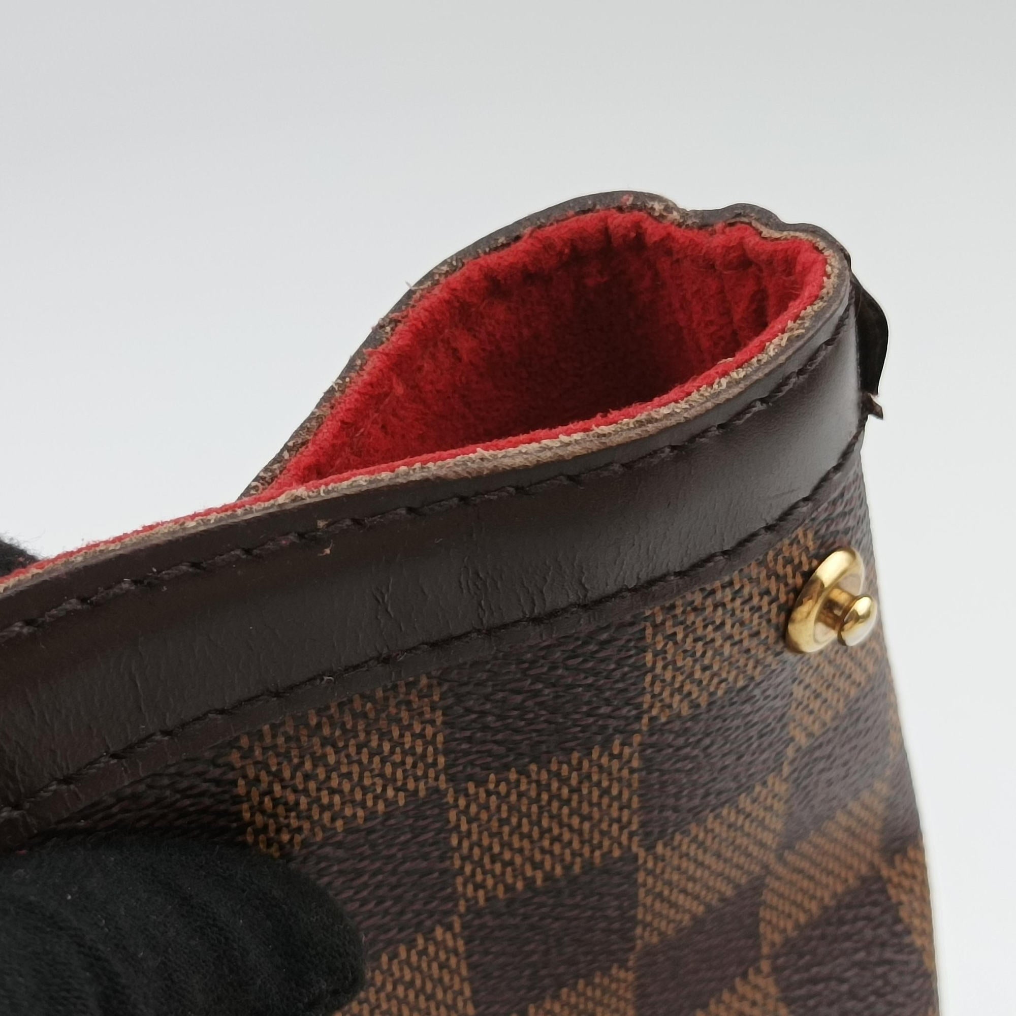 Pre-owned Louis Vuitton HAMPSTEAD PM EBENE Damier Canvas N51205 shoulderbag | stylenewstar