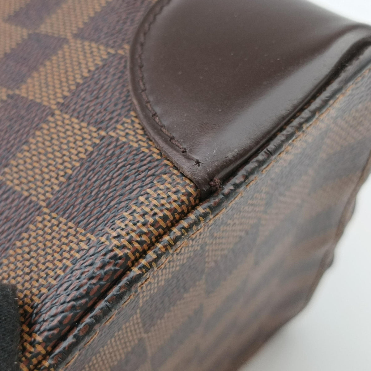 Pre-owned Louis Vuitton HAMPSTEAD PM EBENE Damier Canvas N51205 shoulderbag | stylenewstar