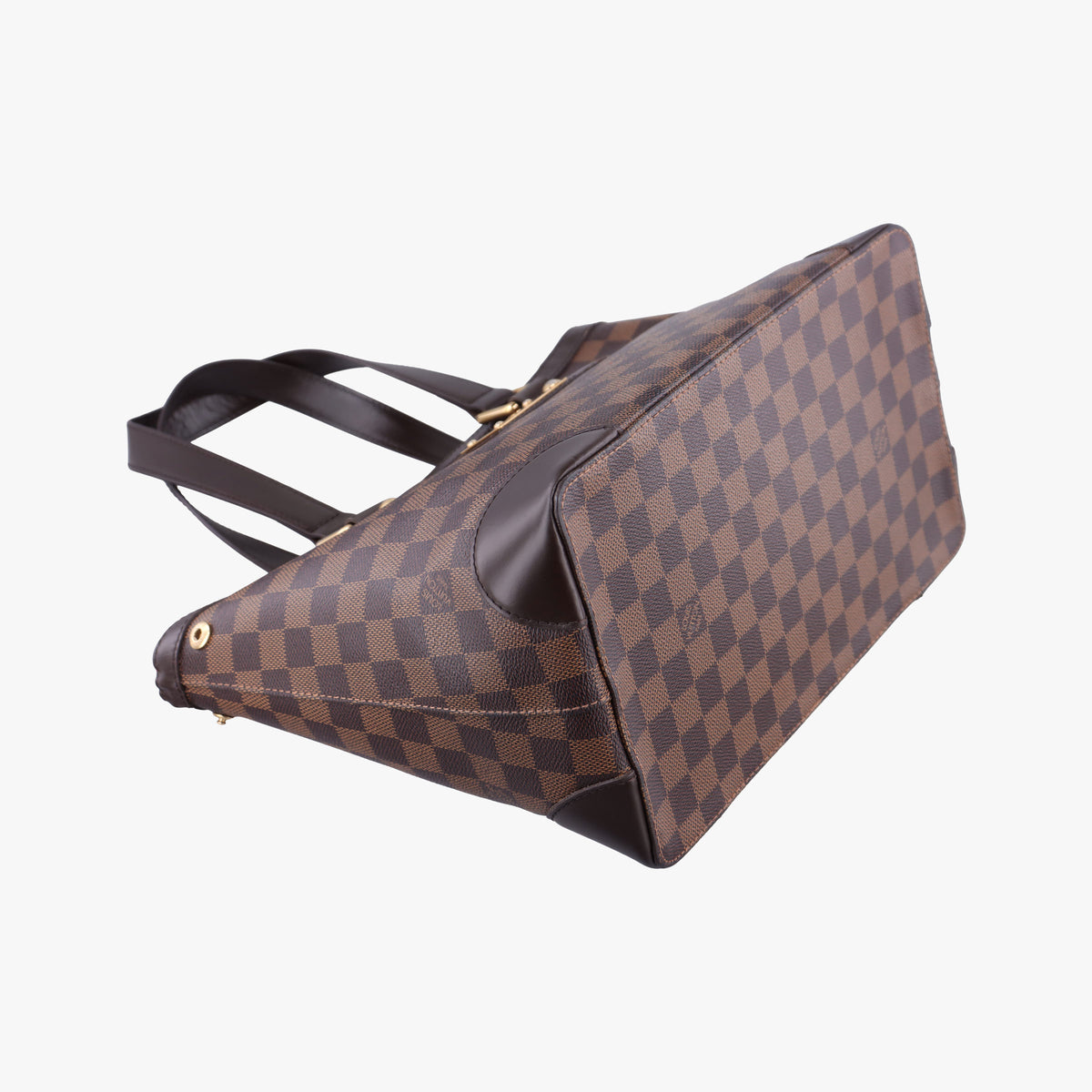 Pre-owned Louis Vuitton HAMPSTEAD PM EBENE Damier Canvas N51205 shoulderbag | stylenewstar