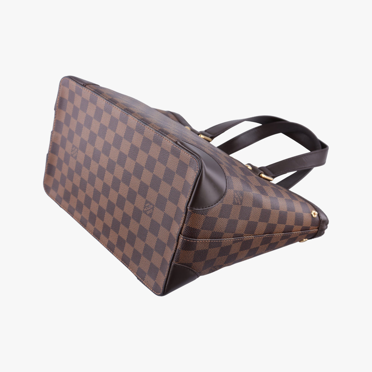 Pre-owned Louis Vuitton HAMPSTEAD PM EBENE Damier Canvas N51205 shoulderbag | stylenewstar