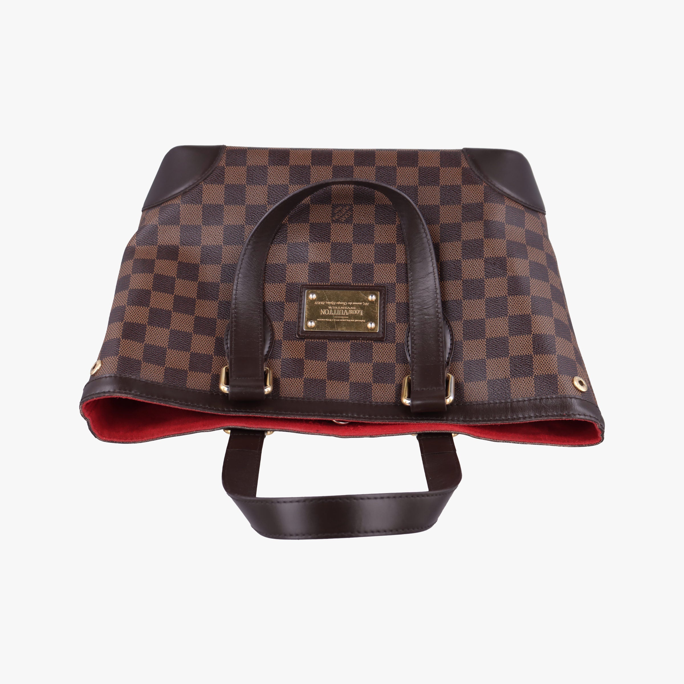 Pre-owned Louis Vuitton HAMPSTEAD PM EBENE Damier Canvas N51205 shoulderbag | stylenewstar