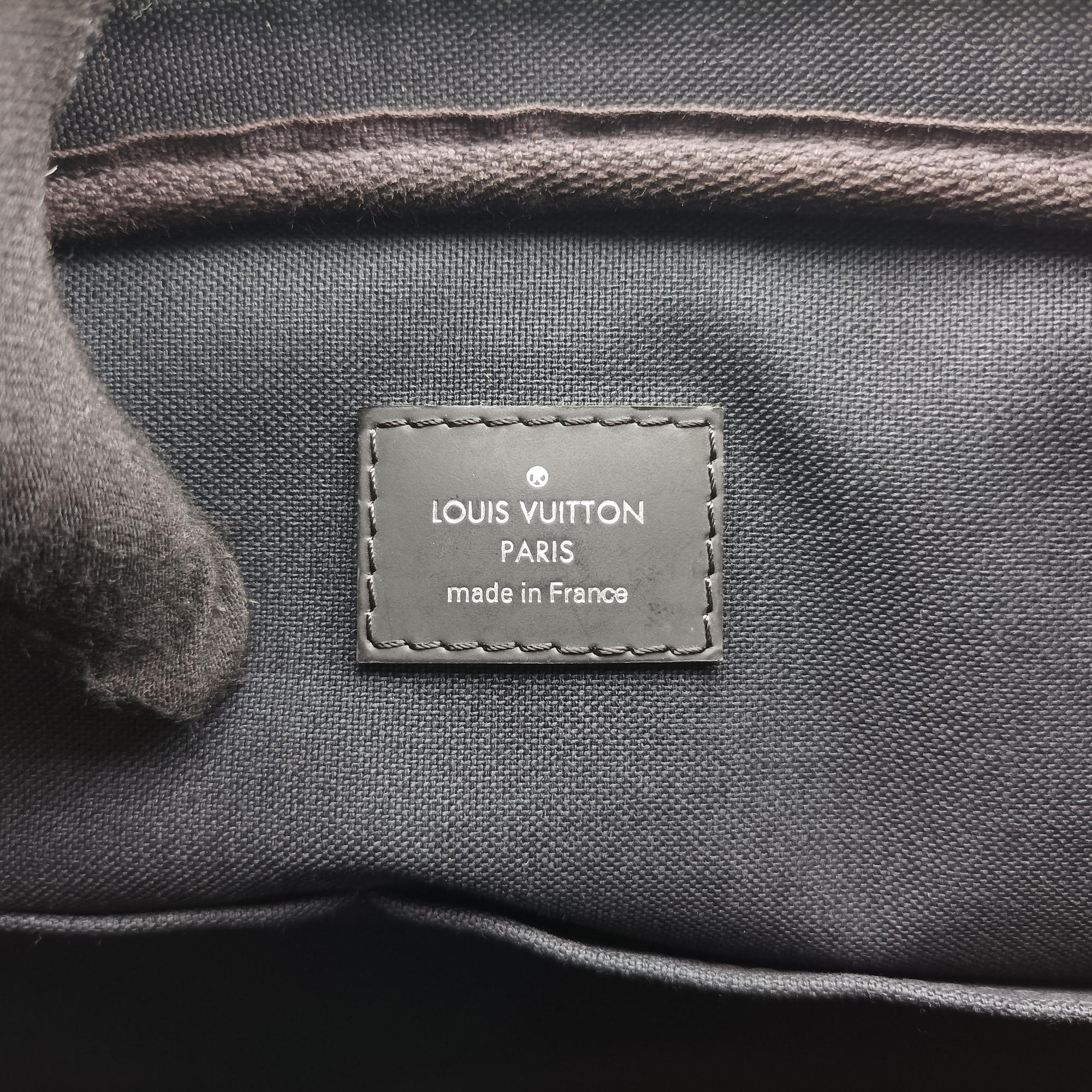 Vintage Louis Vuitton Porte Documents Voyage PM Noir Damier Graphite N41478 handbag | stylenewstar
